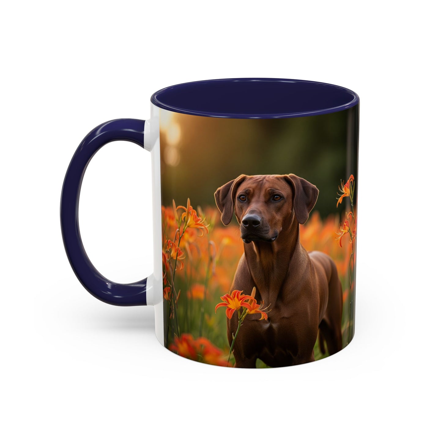 Taza de café con diseño de Rhodesian Ridgeback: el regalo perfecto para los amantes de los perros.