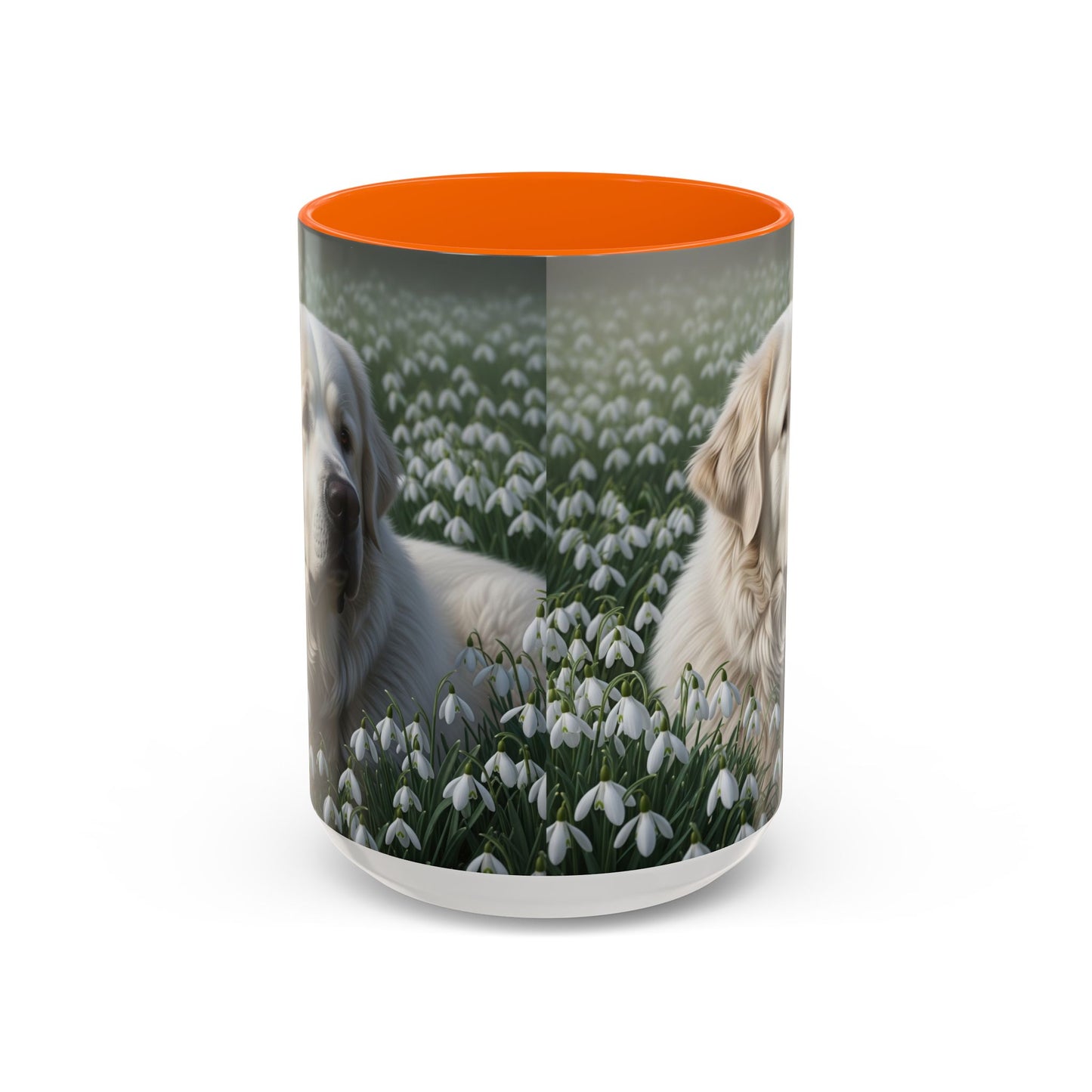 Mug à café avec motif de mastiff des Pyrénées - Cadeau idéal pour les amoureux des chiens