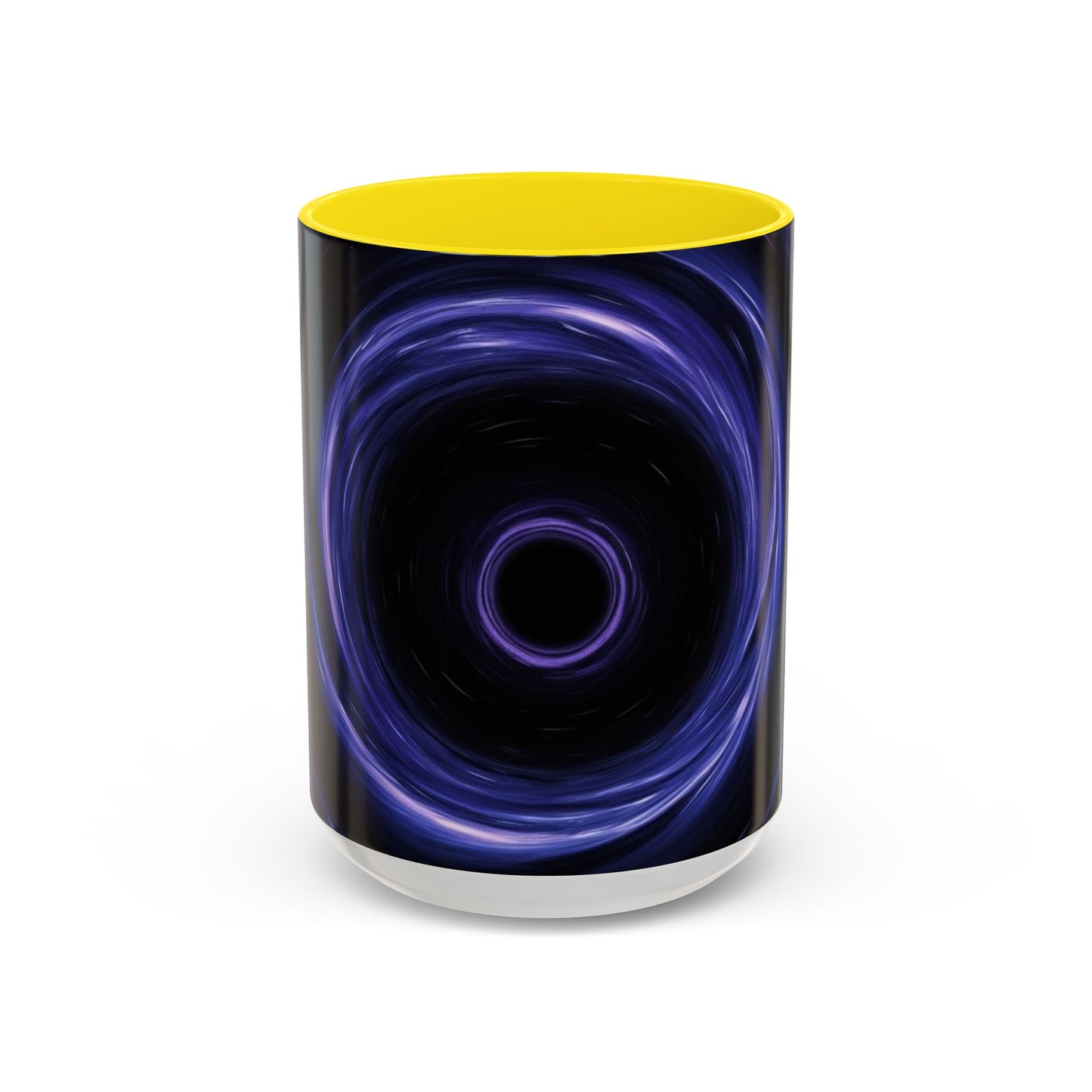 Optical Illusion Accent Mug – Ceramic Coffee Cup