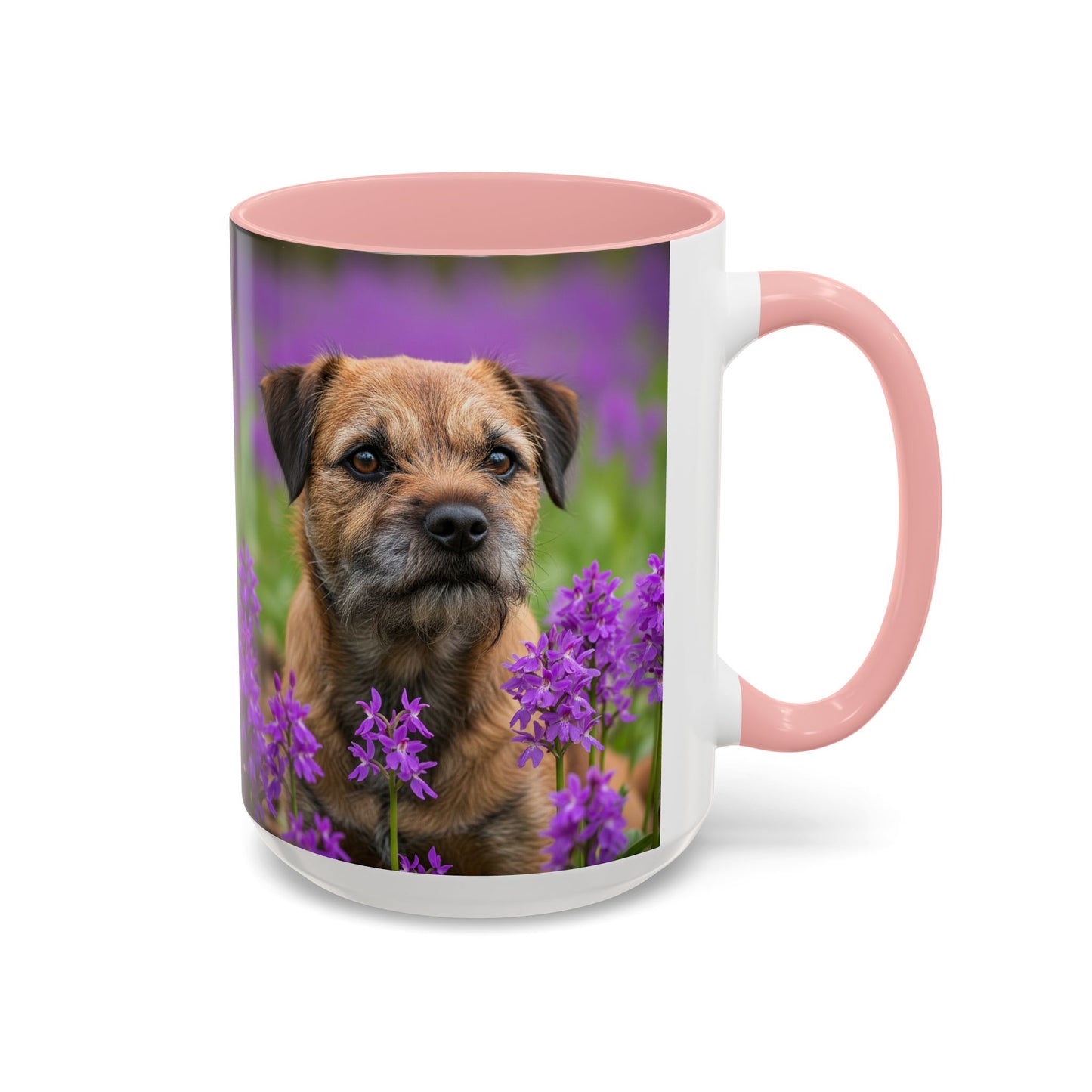 Border Terrier Accent Coffee Mug - Perfect Gift for Dog Lovers
