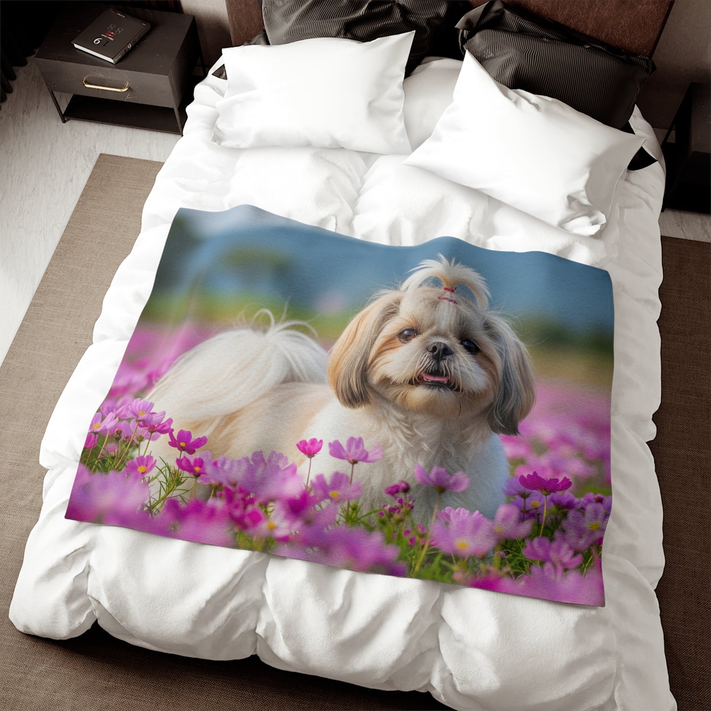 Sweatshirt Blanket – Plush Fleece Throw, 2 Size Options