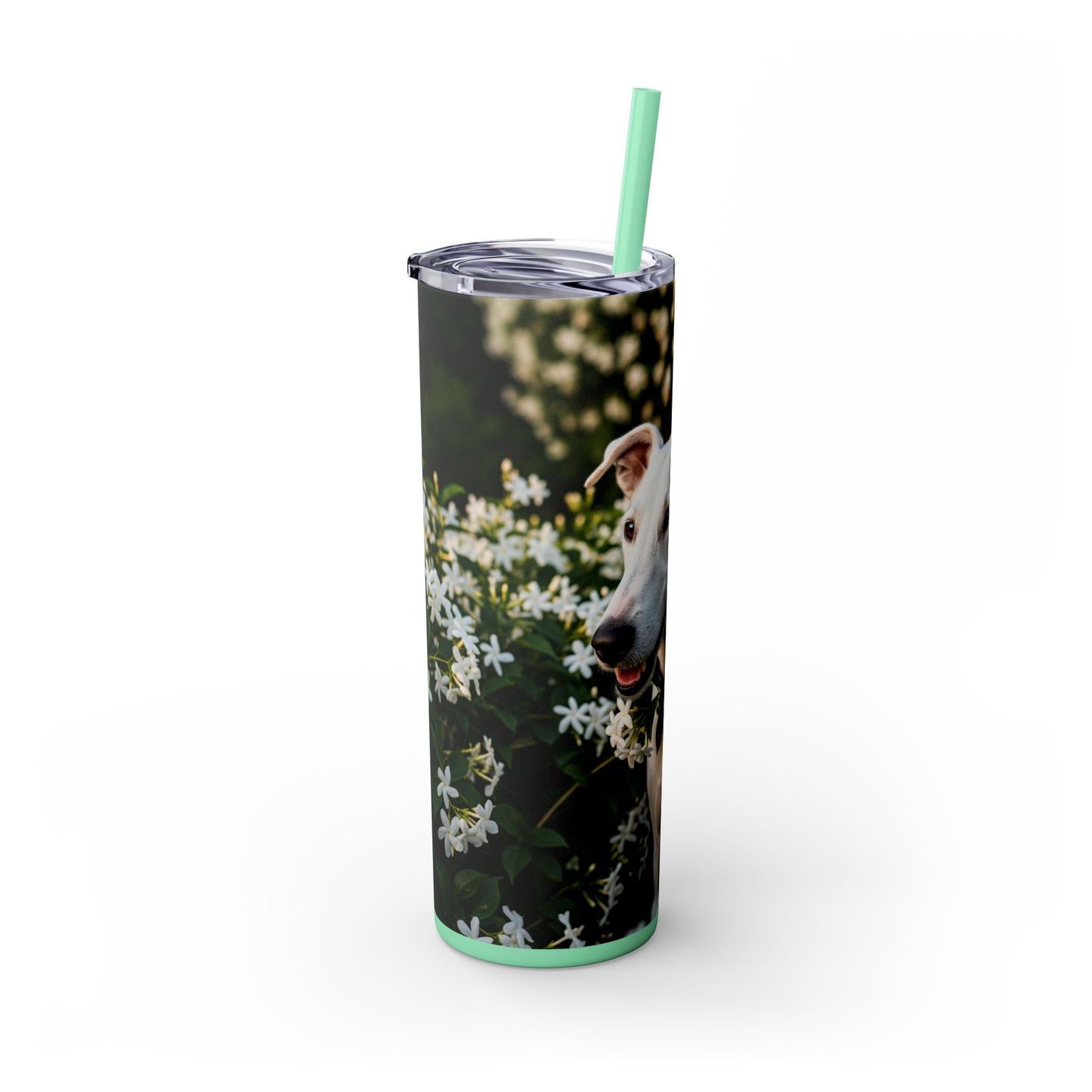 Gull Terrier Tumbler with Straw, 20oz