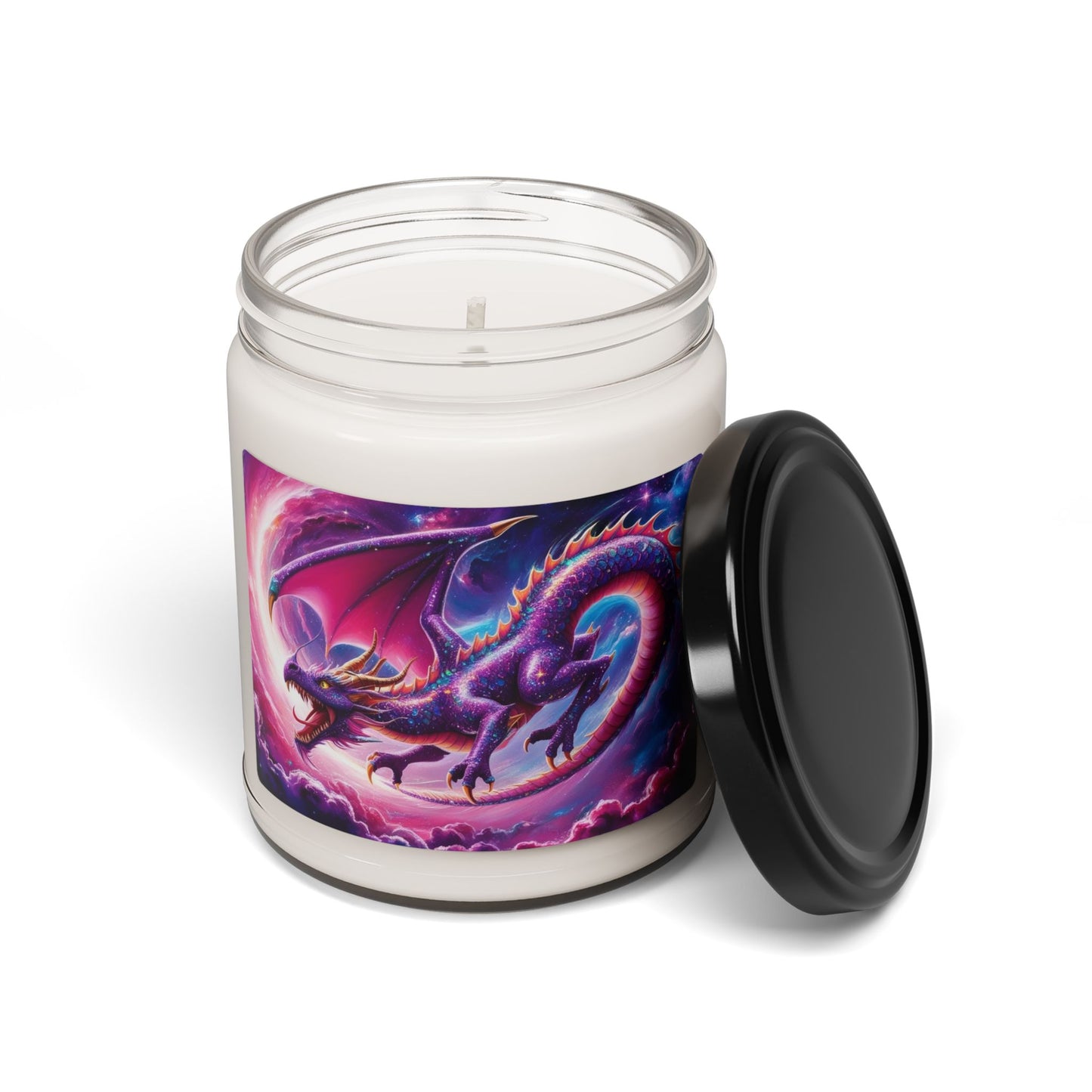 Glittery Dragon- Scented Soy Candle, 9oz