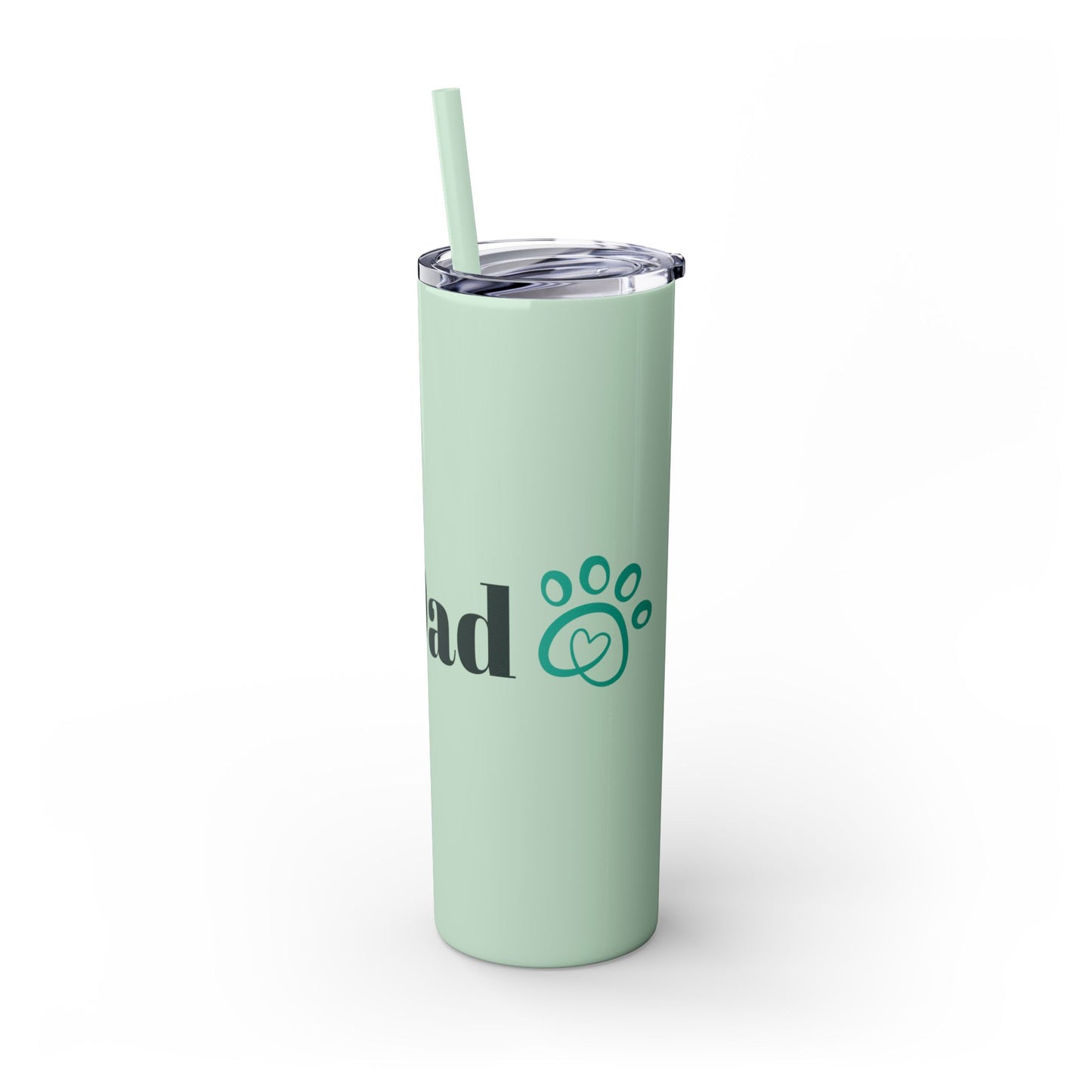 Skinny Tumbler with Straw – 20 oz Stainless Steel Cup