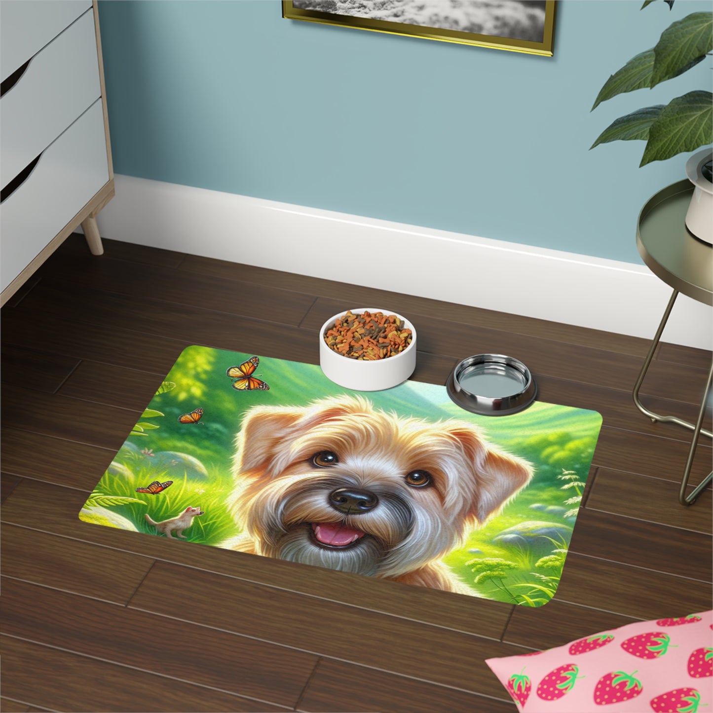 Pet Food Mat (12x18) - Glen of Imaal Terrier