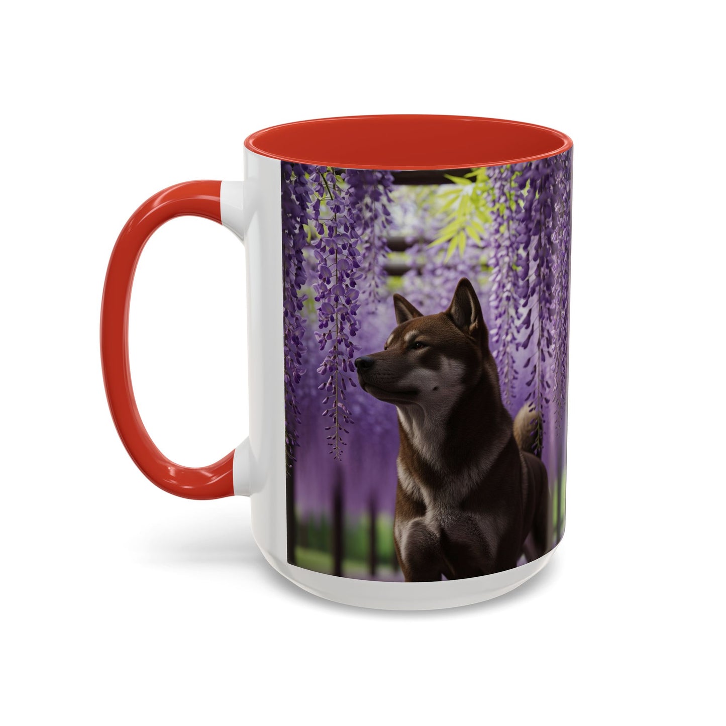 Mug à café Shikoku Accent - Cadeau idéal pour les amoureux des chiens