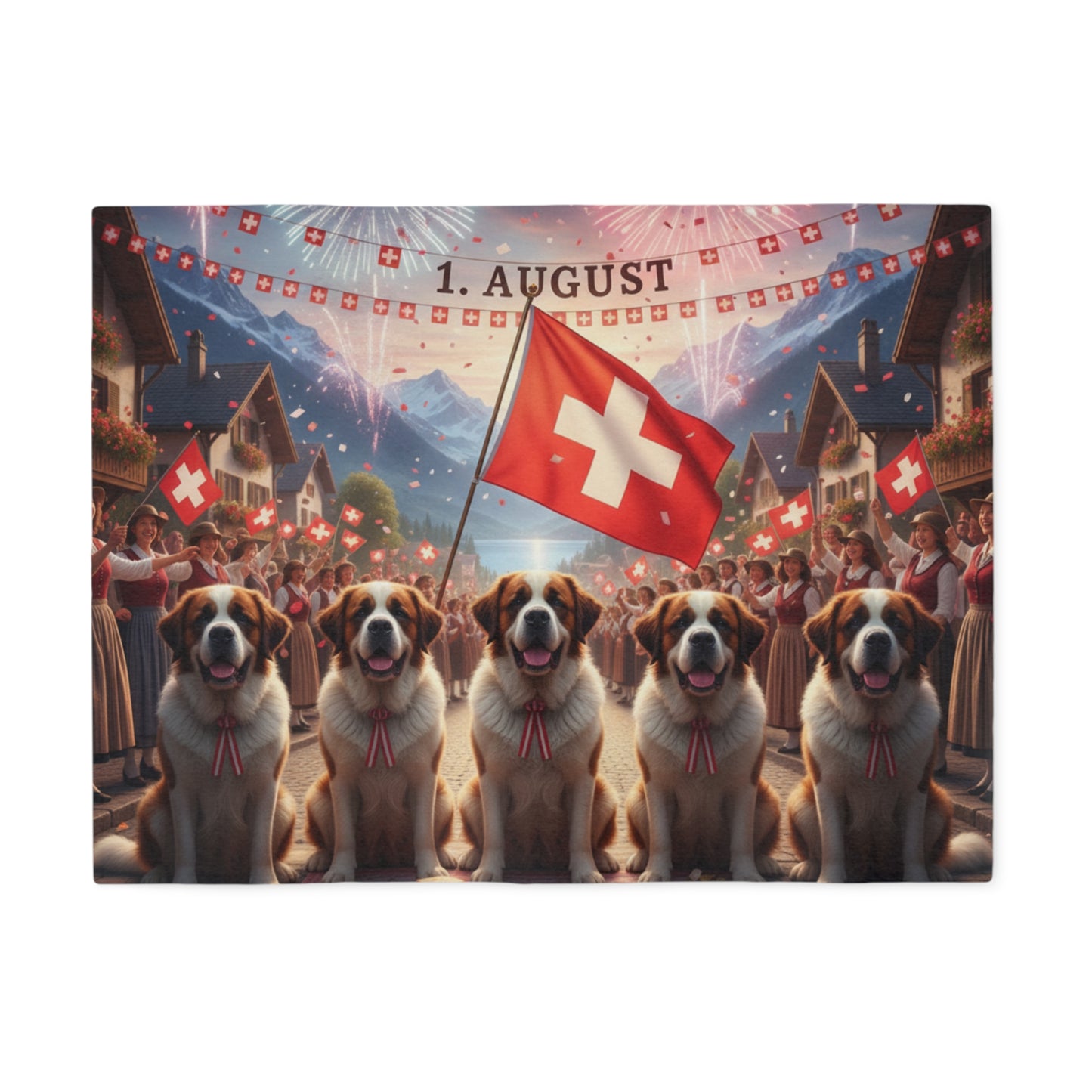 Saint Bernard Blanket