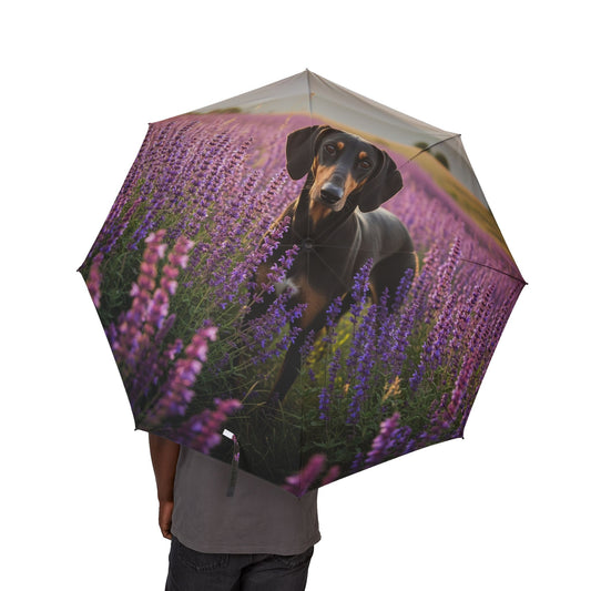 Transylvanian Hound Semi-Automatic Foldable Umbrella