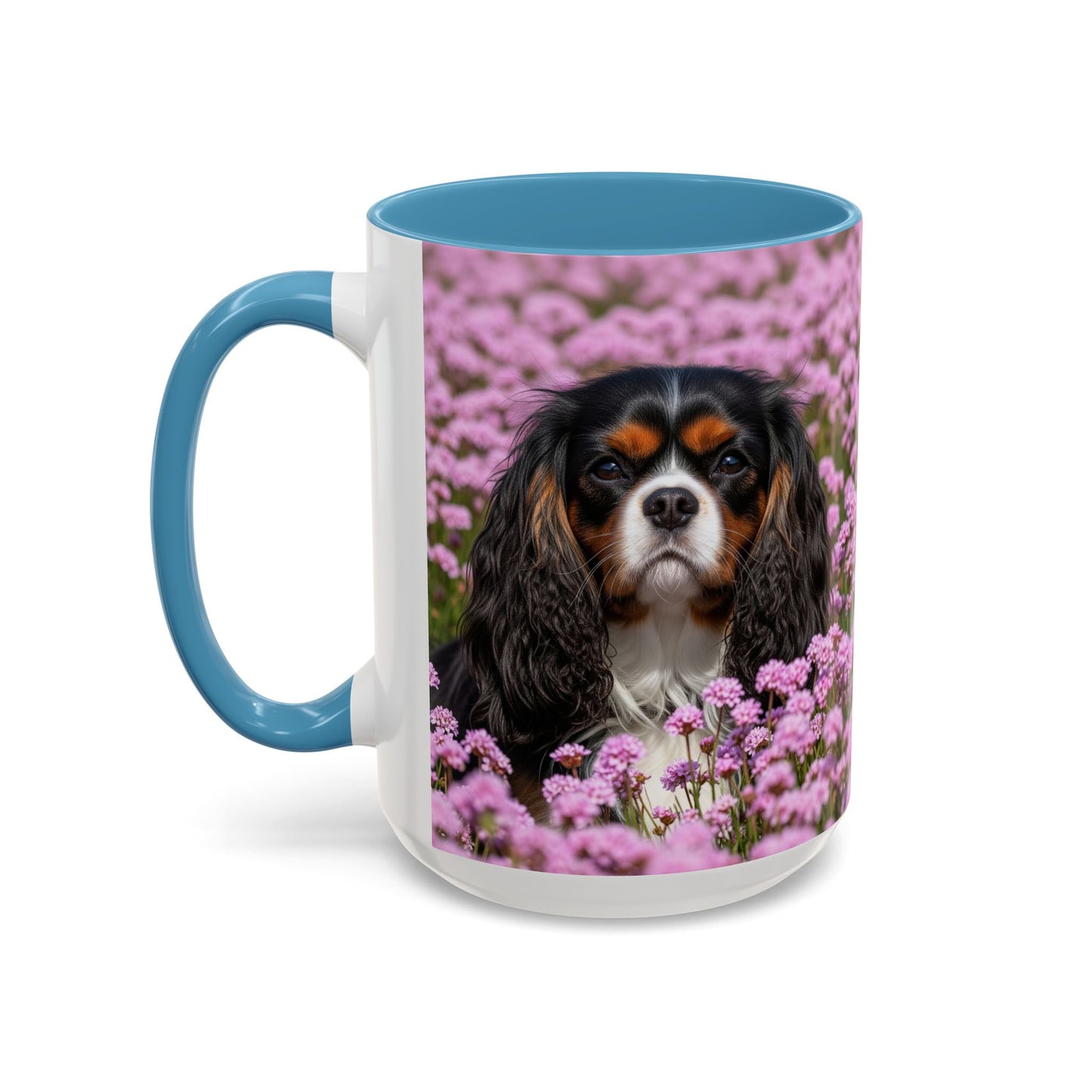 Taza de café con detalles de King Charles Spaniel: el regalo perfecto para los amantes de los perros.