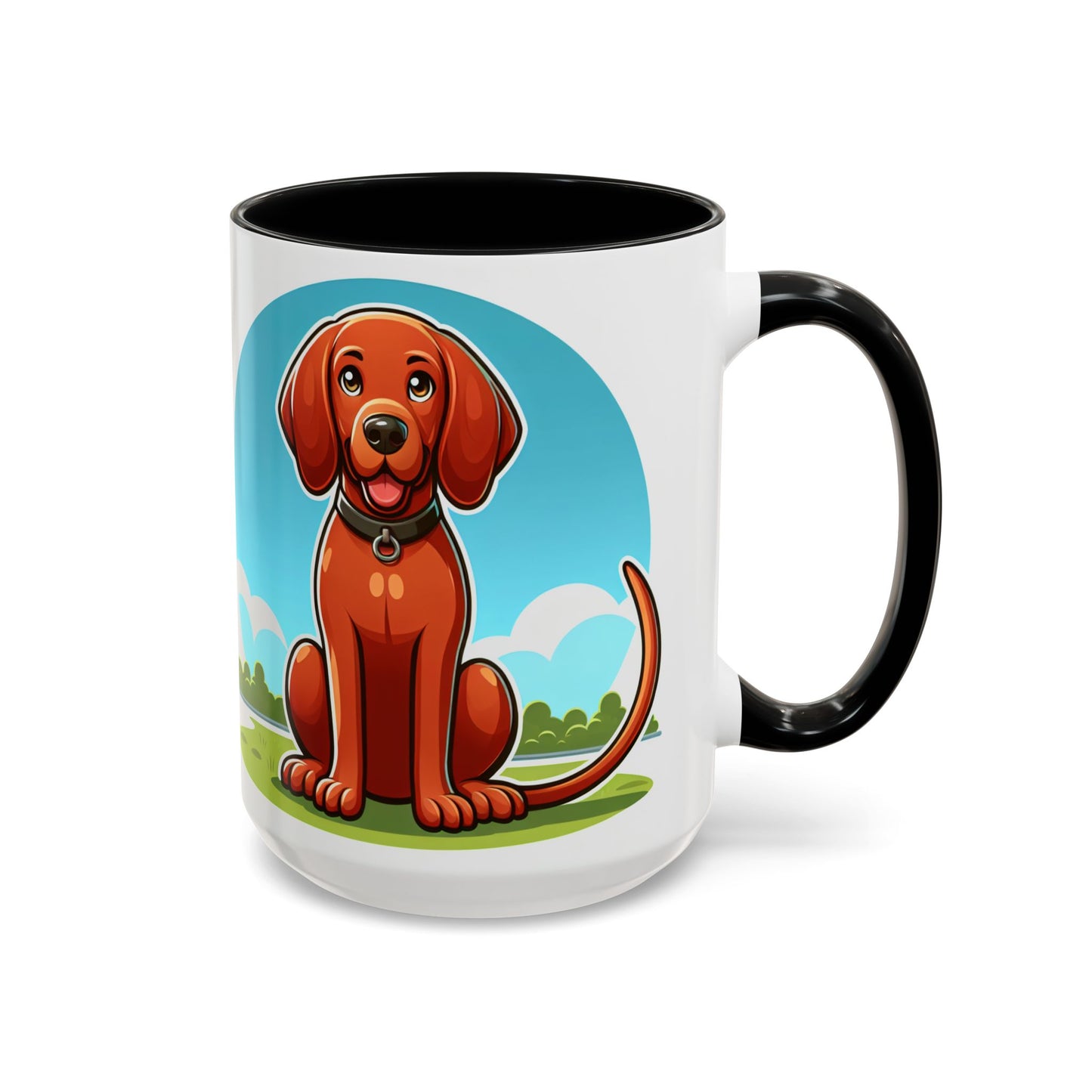 Mug à café Redbone Coonhound - Cadeau idéal pour les amoureux des chiens