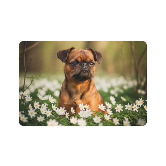 Pet Food Mat (12x18) - Brussels Griffon