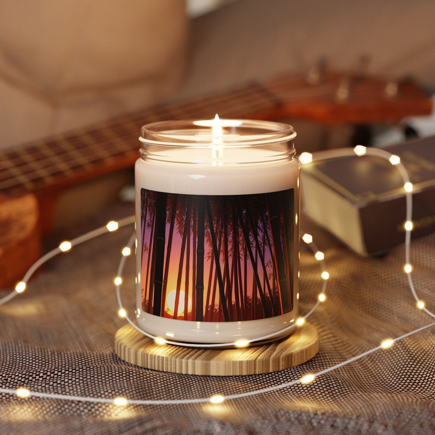 Bamboo Forest Sunrise- Scented Soy Candle, 9oz