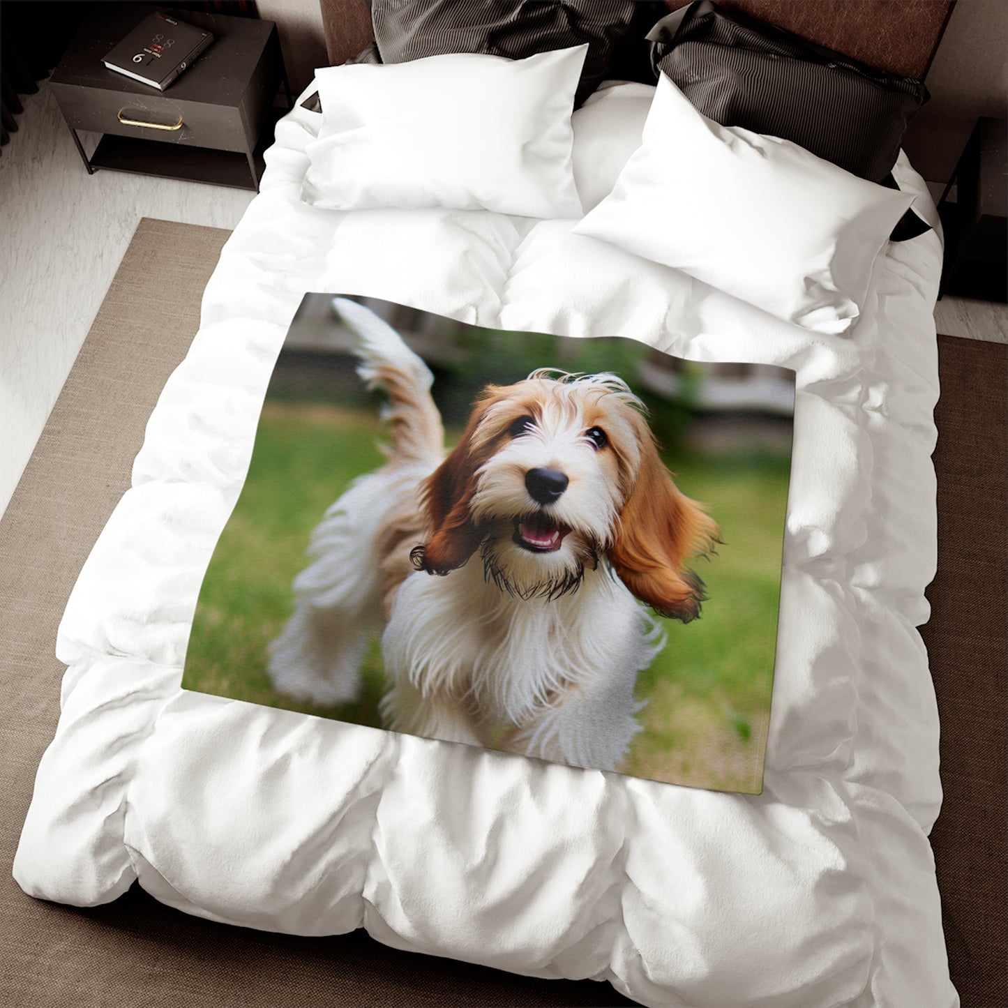 Petit Basset Griffon Vendeen Sweatshirt Blanket