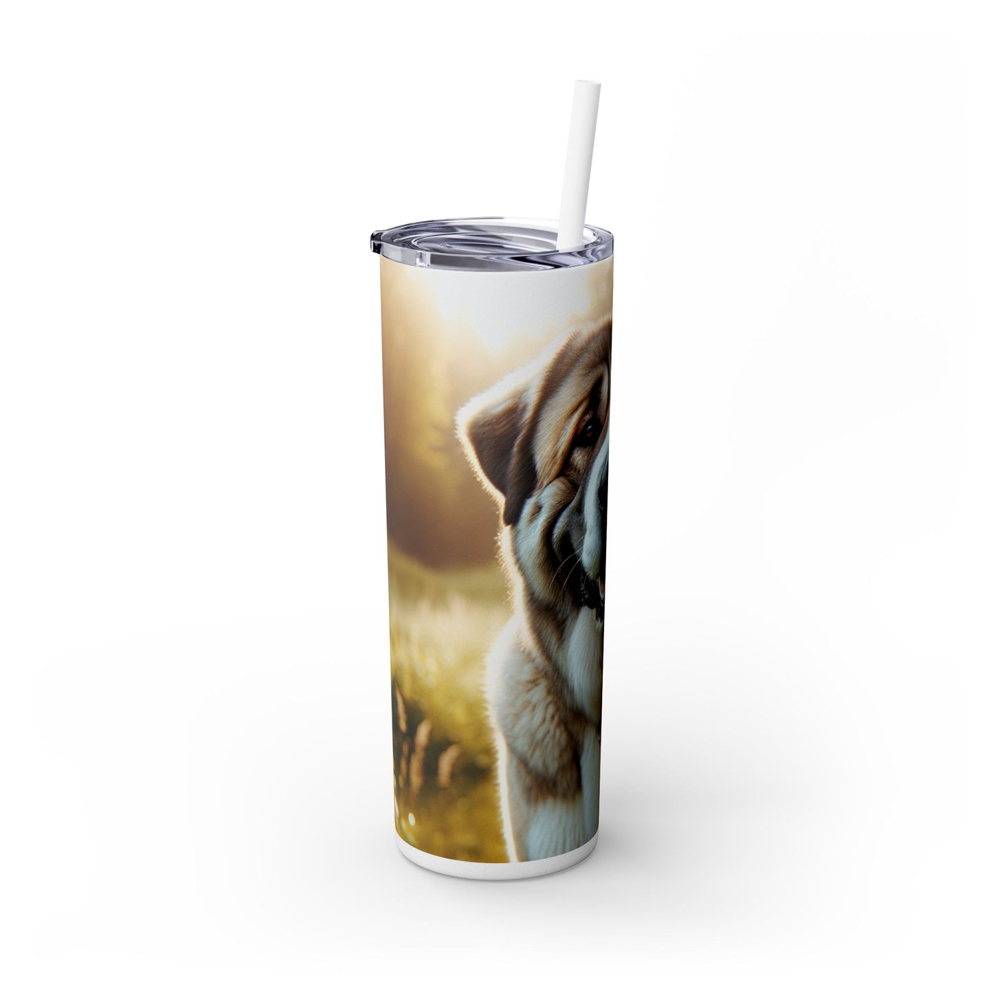 Gobelet isotherme à paille en forme de berger d'Asie centrale, 590 ml