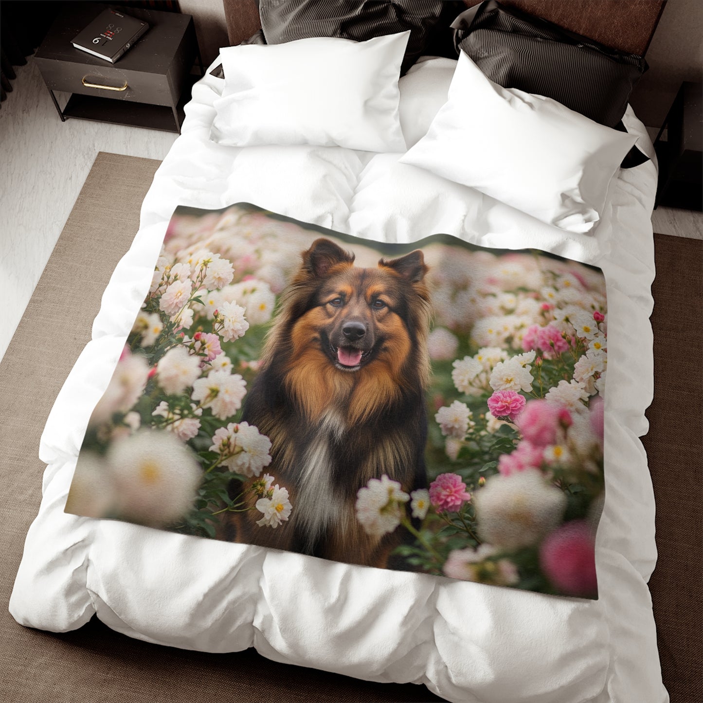 Bohemian Shepherd Sweatshirt Blanket