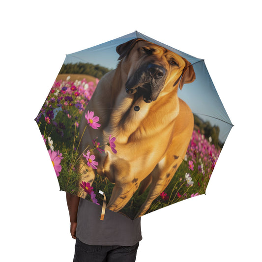 Spanish Mastiff Semi-Automatic Foldable Umbrella