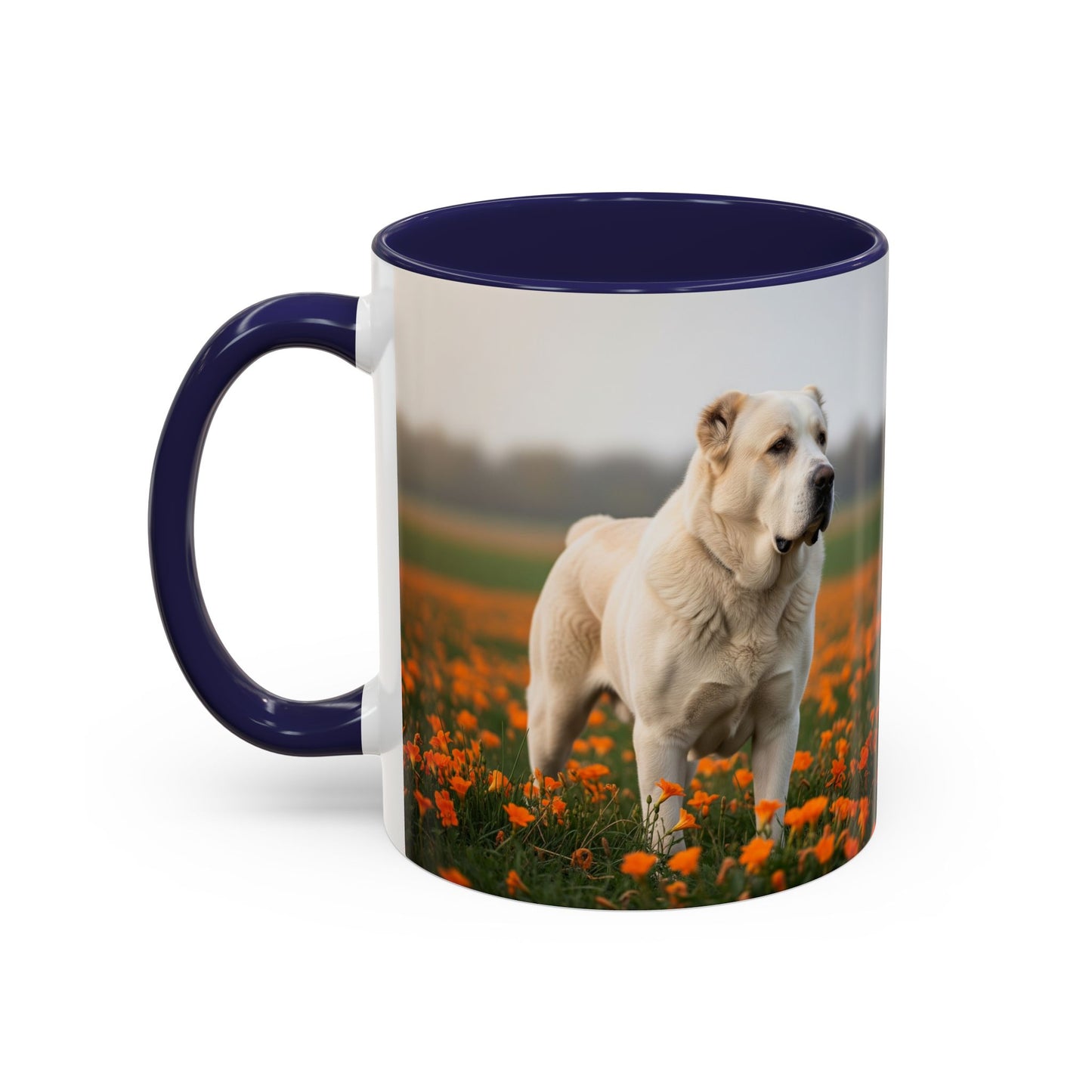Central Asian Shepherd Dog Accent Coffee Mug - Perfect Gift for Dog Lovers
