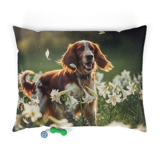 Irish Red and White Setter Pet Bed