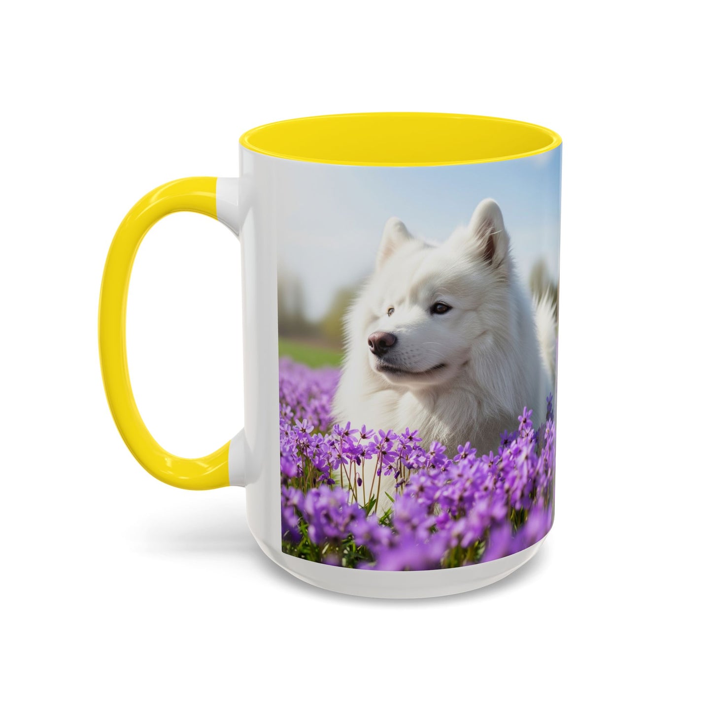 Samoyed Accent Coffee Mug - Perfect Gift for Dog Lovers