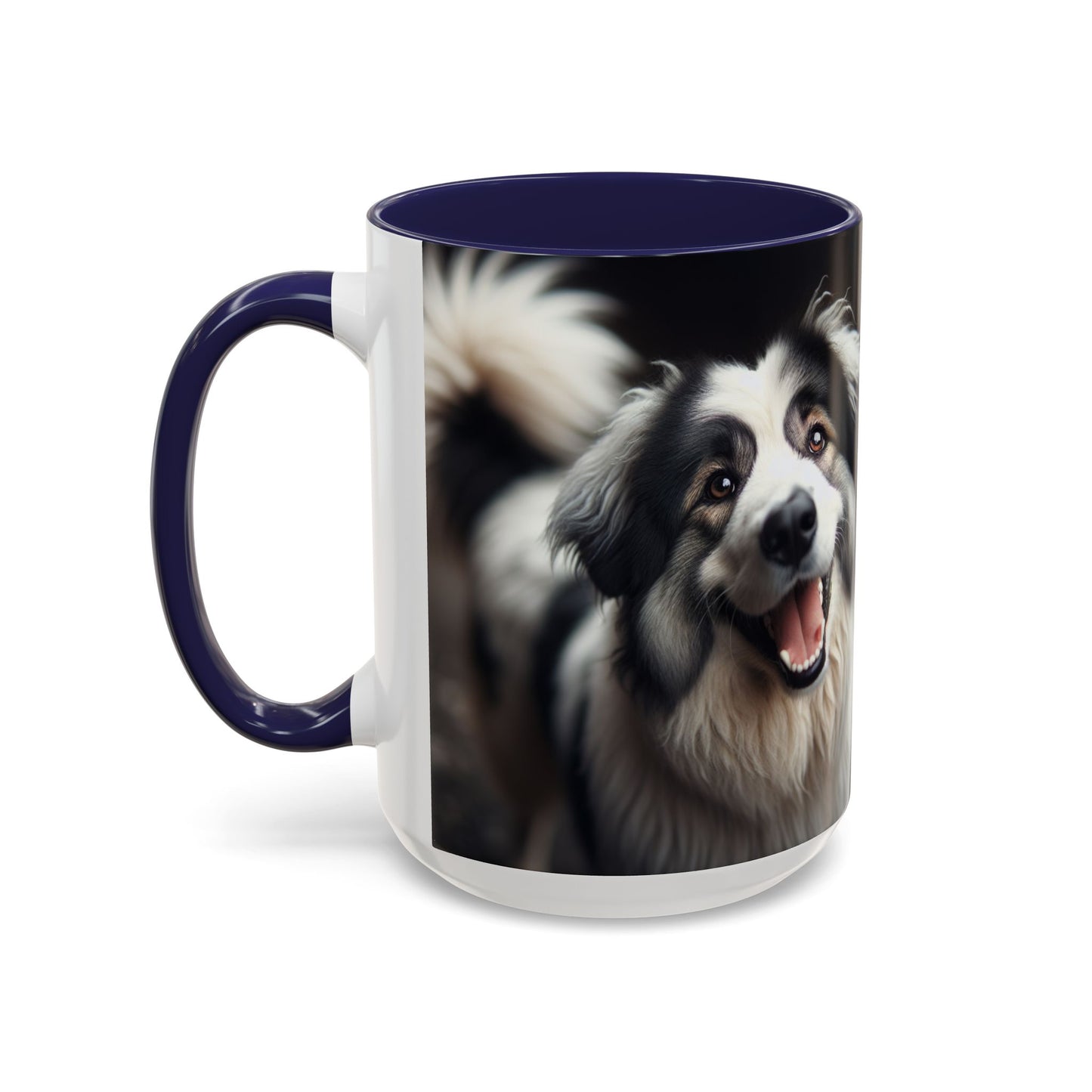 Mug à café avec motif de berger roumain Mioritic - Cadeau idéal pour les amoureux des chiens
