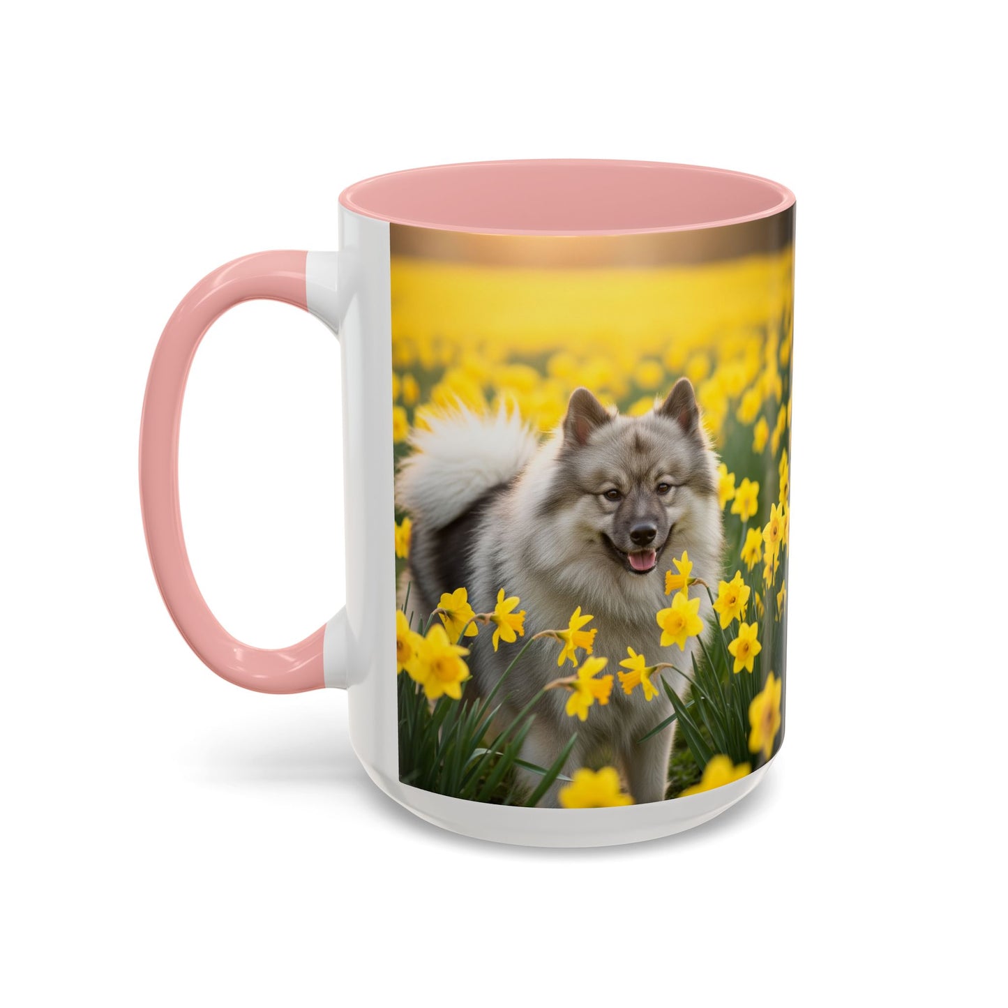 Taza con detalles de Keeshond: el regalo perfecto para los amantes de los perros