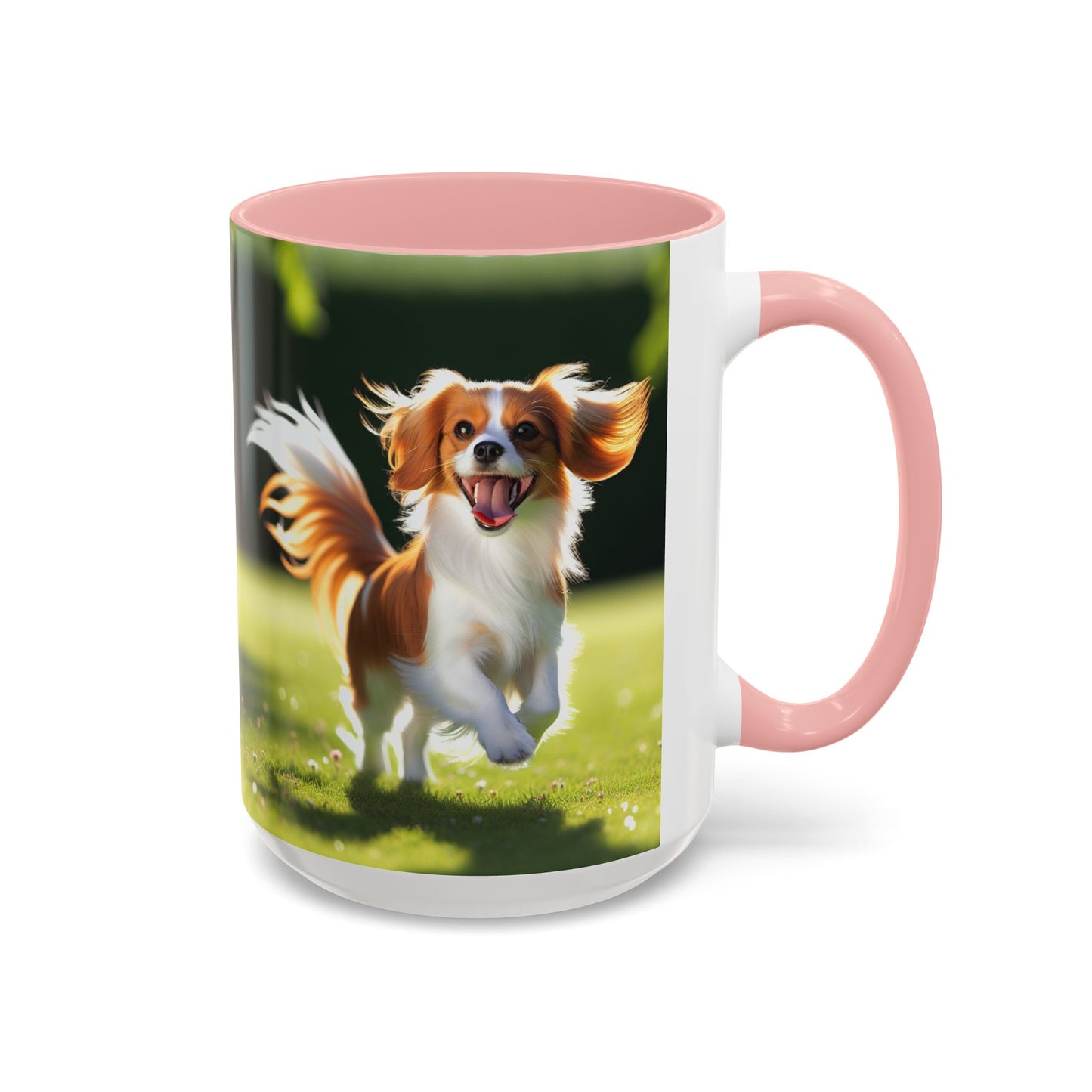 Nederlandse Kooikerhondje Accent Coffee Mug - Cadeau parfait pour les amoureux des chiens