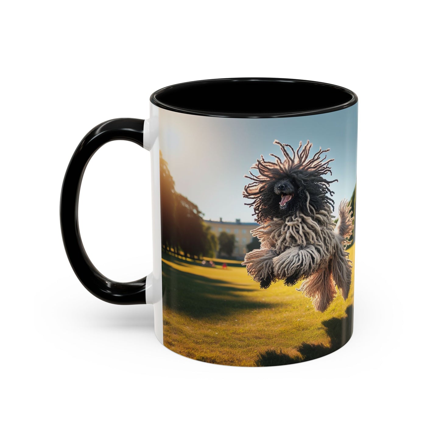 Puli Accent Coffee Mug - Perfect Gift for Dog Lovers