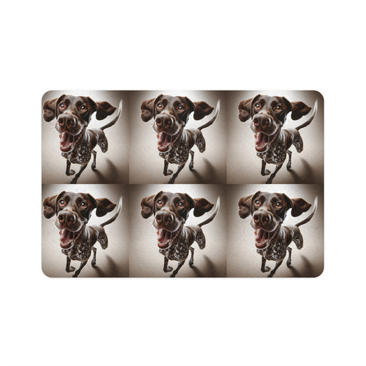 Pet Food Mat (12x18) - German Shorthaired Pointer