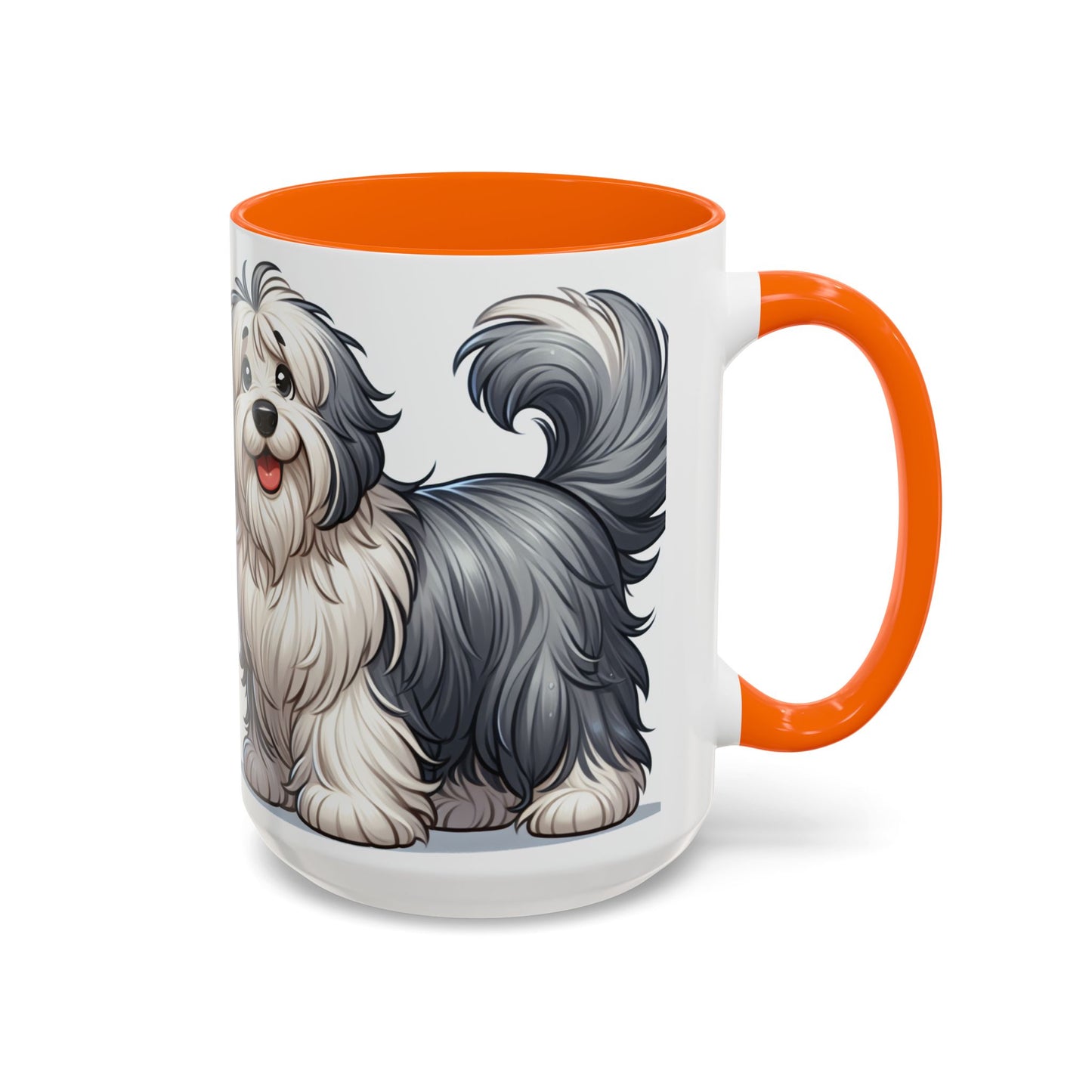 Mug à café à motif de bobtail - Cadeau idéal pour les amoureux des chiens