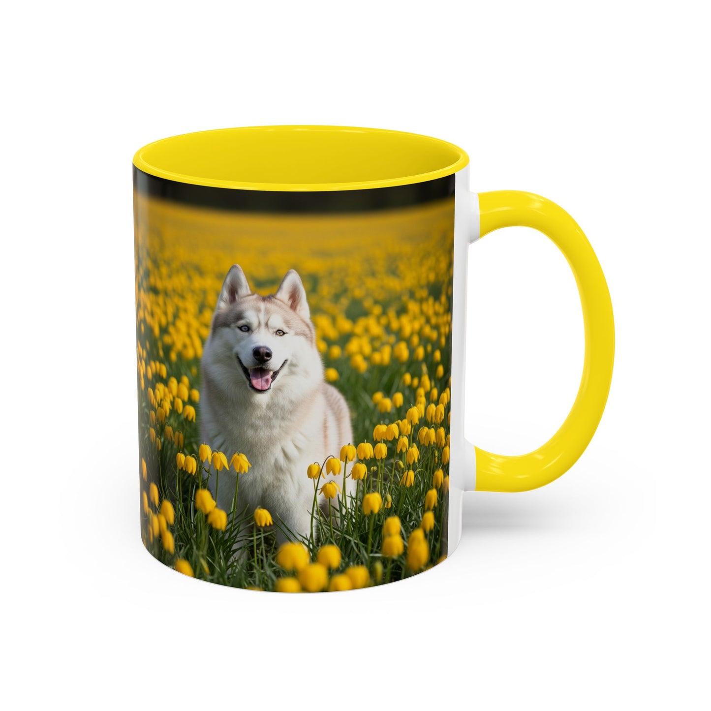 Mug à café avec motif Husky de Sibérie - Le cadeau idéal pour les amoureux des chiens
