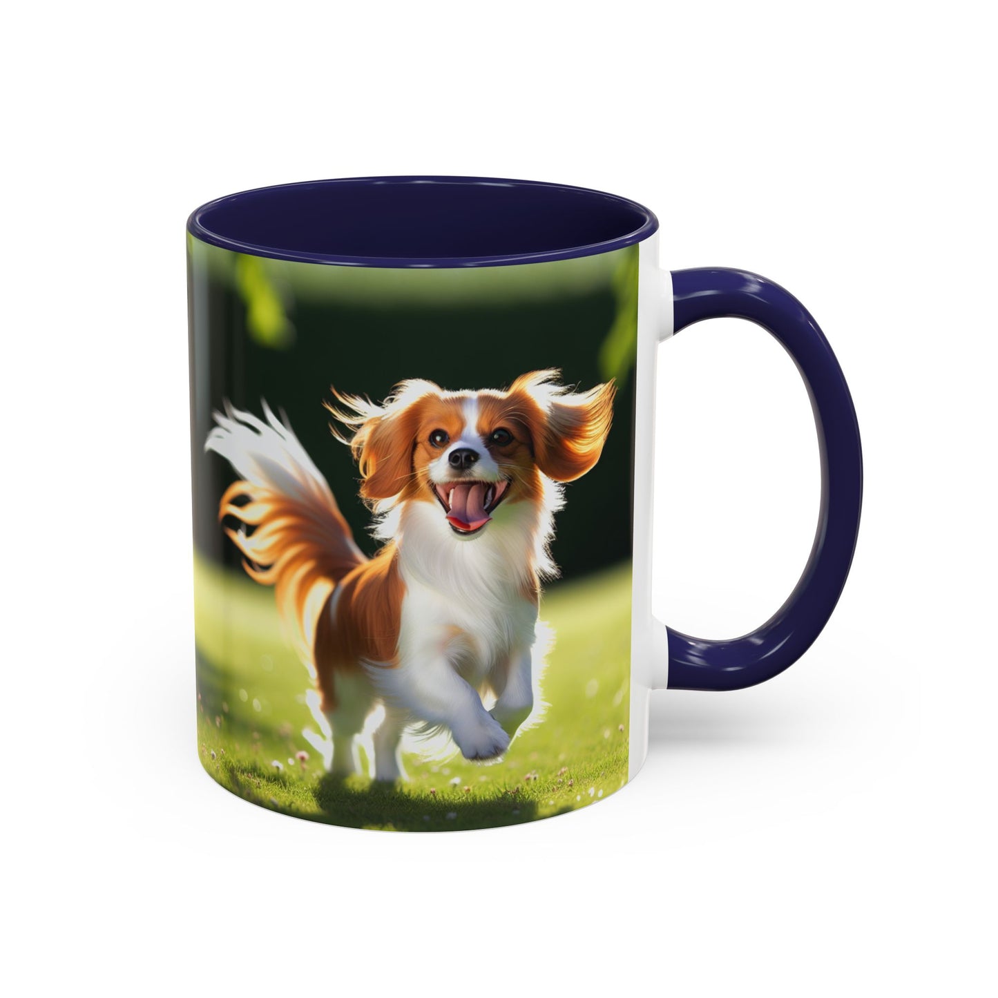 Nederlandse Kooikerhondje Accent Coffee Mug - Cadeau parfait pour les amoureux des chiens