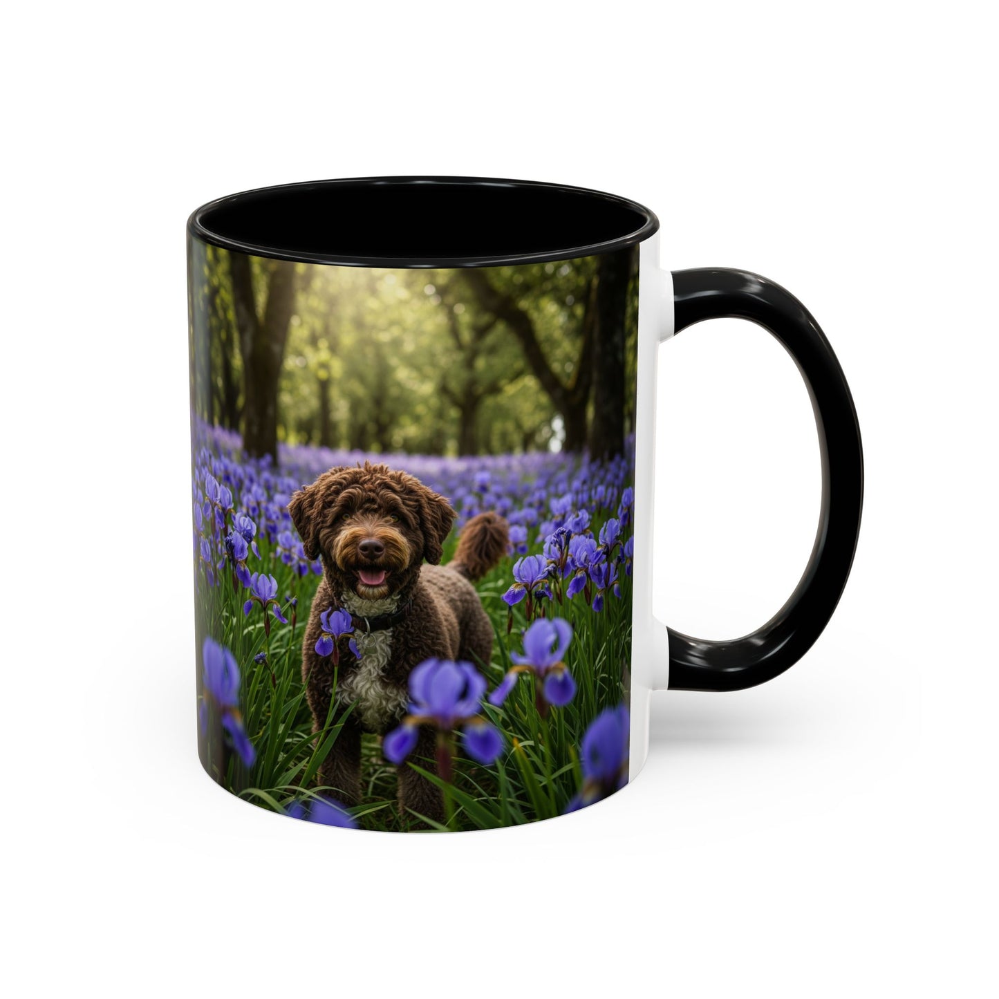 Mug à café avec motif de chien d'eau portugais - Cadeau idéal pour les amoureux des chiens