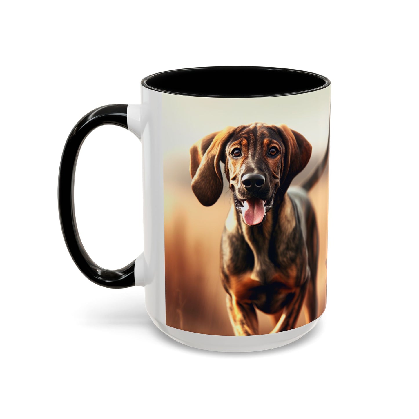 Taza de café con detalles de Plott Hound: el regalo perfecto para los amantes de los perros