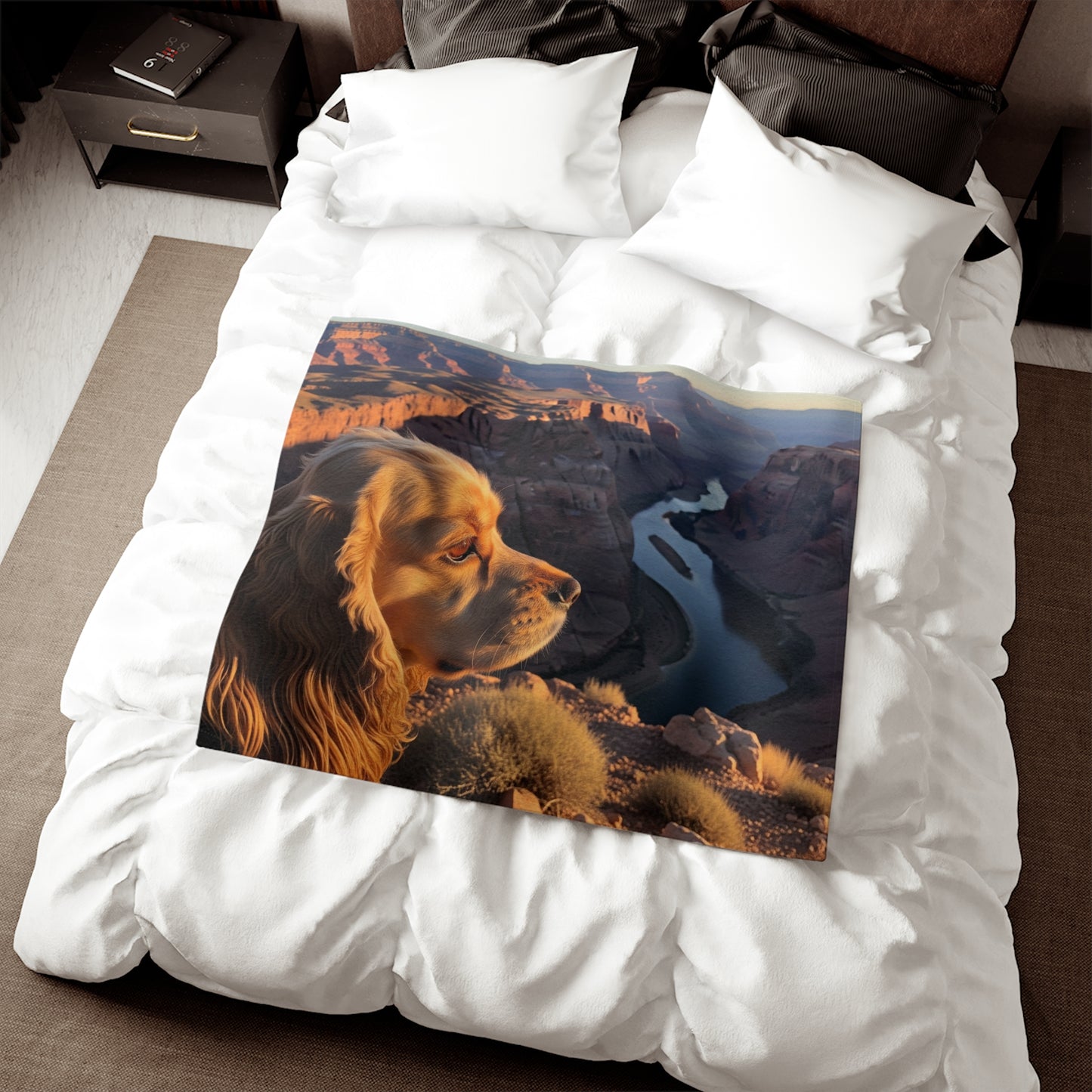 American Cocker Spaniel Blanket