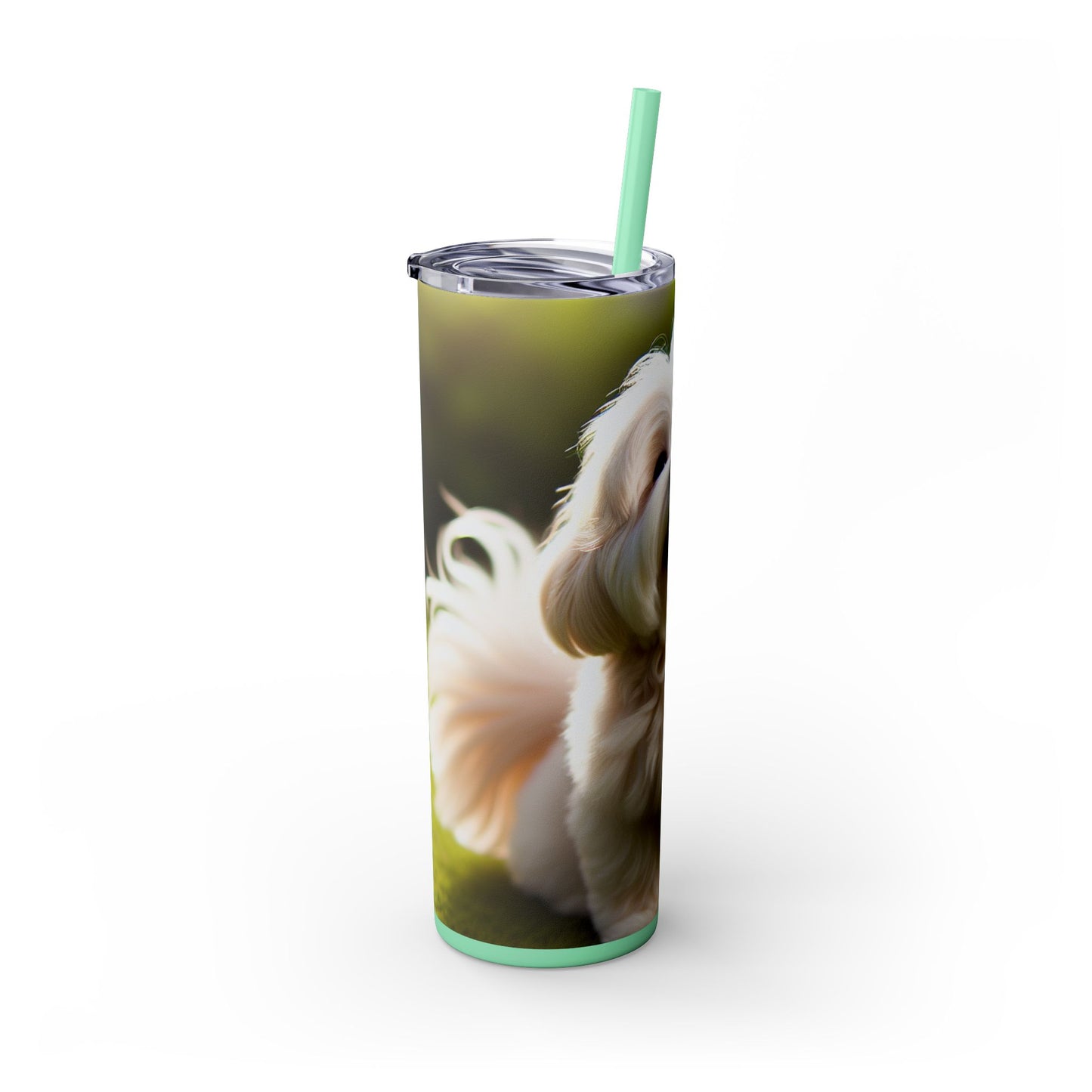 Havanese Tumbler with Straw, 20oz