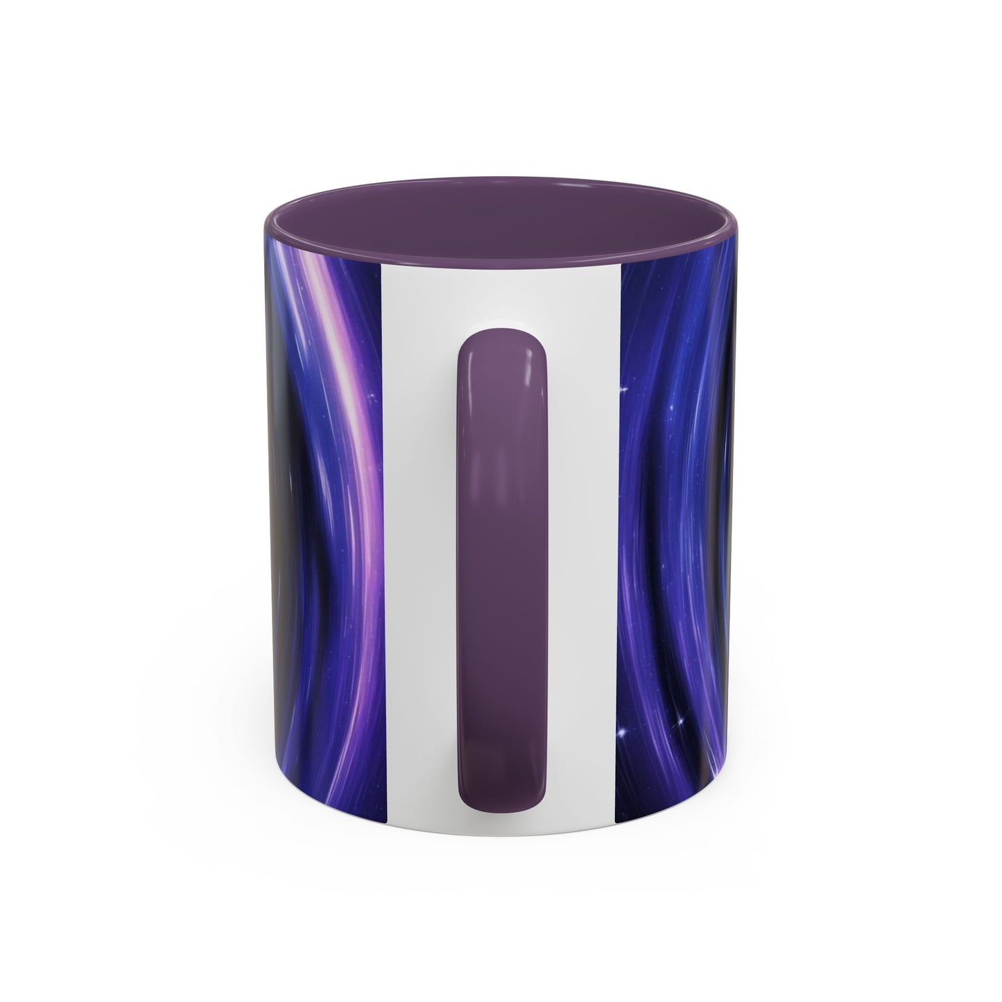 Optical Illusion Accent Mug – Ceramic Coffee Cup