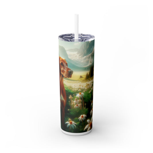Bavarian Mountain Scent Hound Tumbler with Straw, 20oz