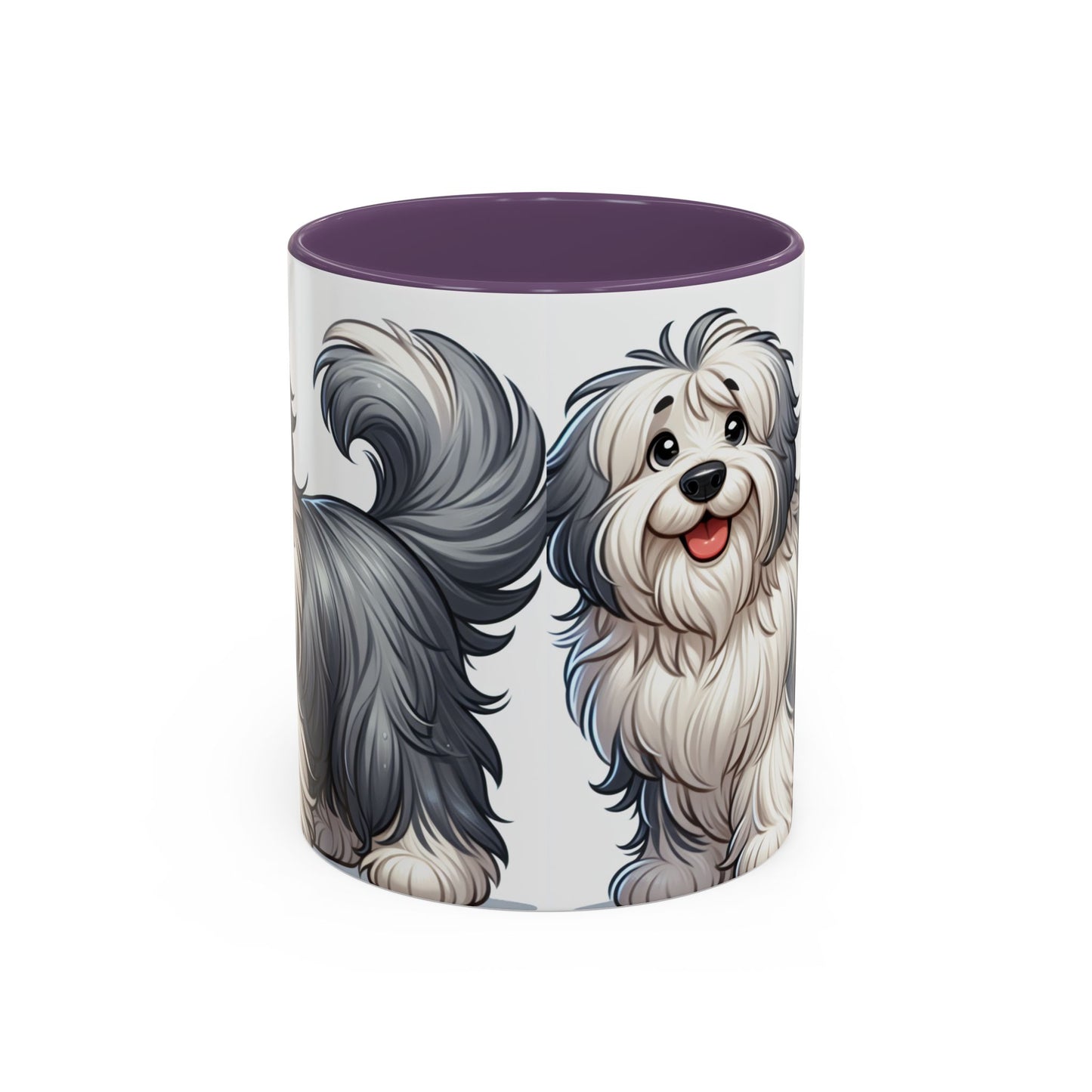 Mug à café à motif de bobtail - Cadeau idéal pour les amoureux des chiens