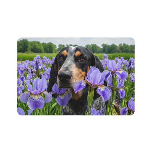 Pet Food Mat (12x18) - Bluetick Coonhound