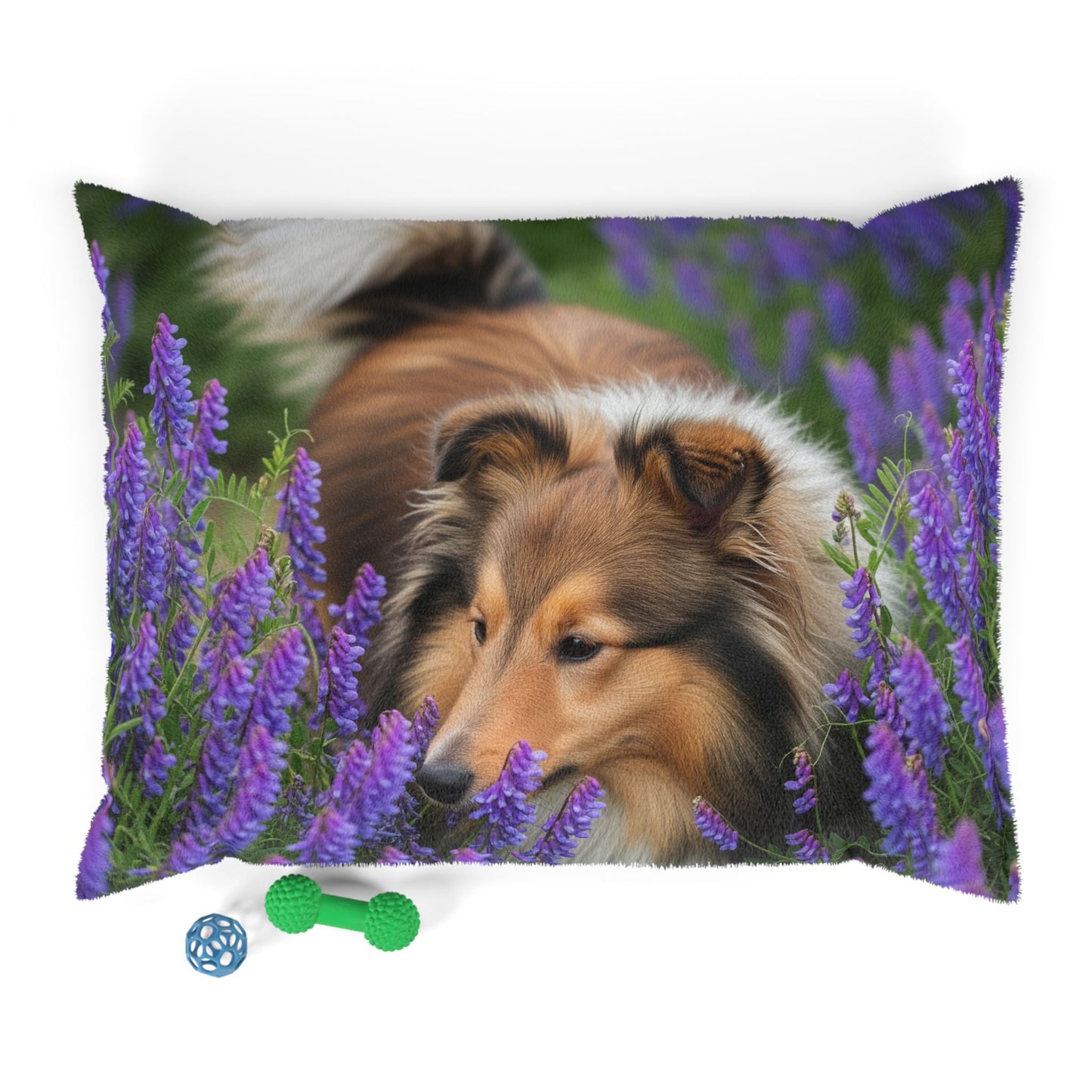 Cama para mascotas Shetland Sheepdog