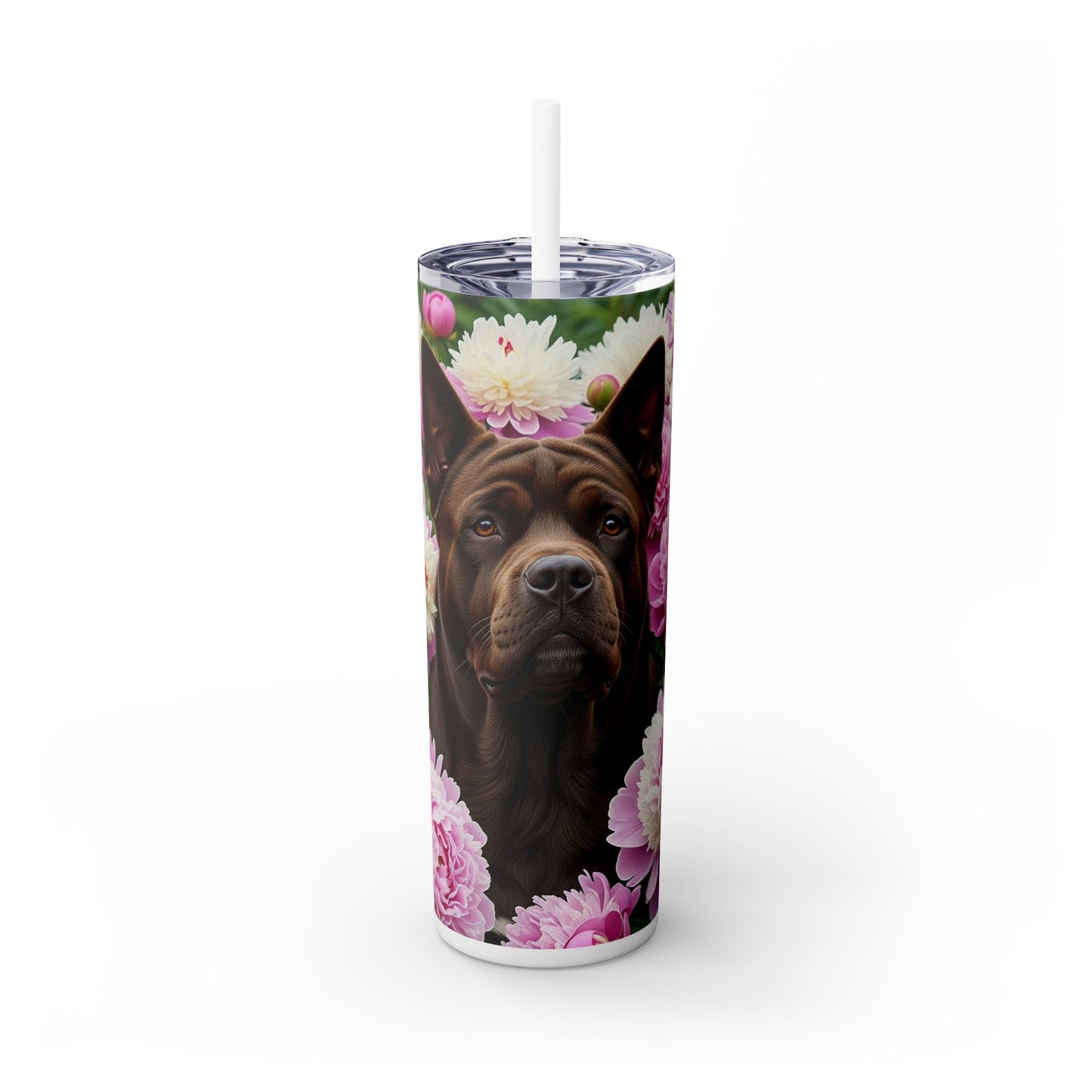 Gobelet isotherme de Chongqing (Chine) avec paille, 590 ml (20 oz).