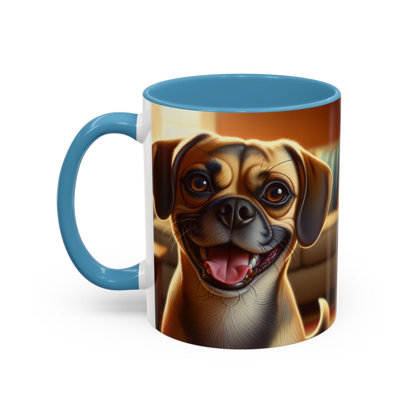 Taza de café con detalles de Puggle: el regalo perfecto para los amantes de los perros