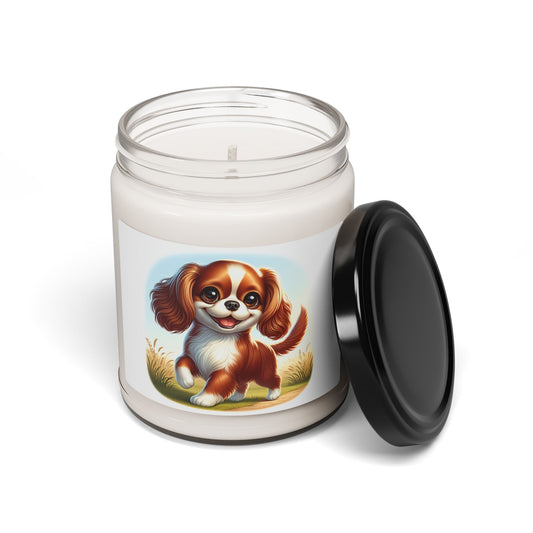 English Toy Spaniel- Scented Soy Candle, 9oz
