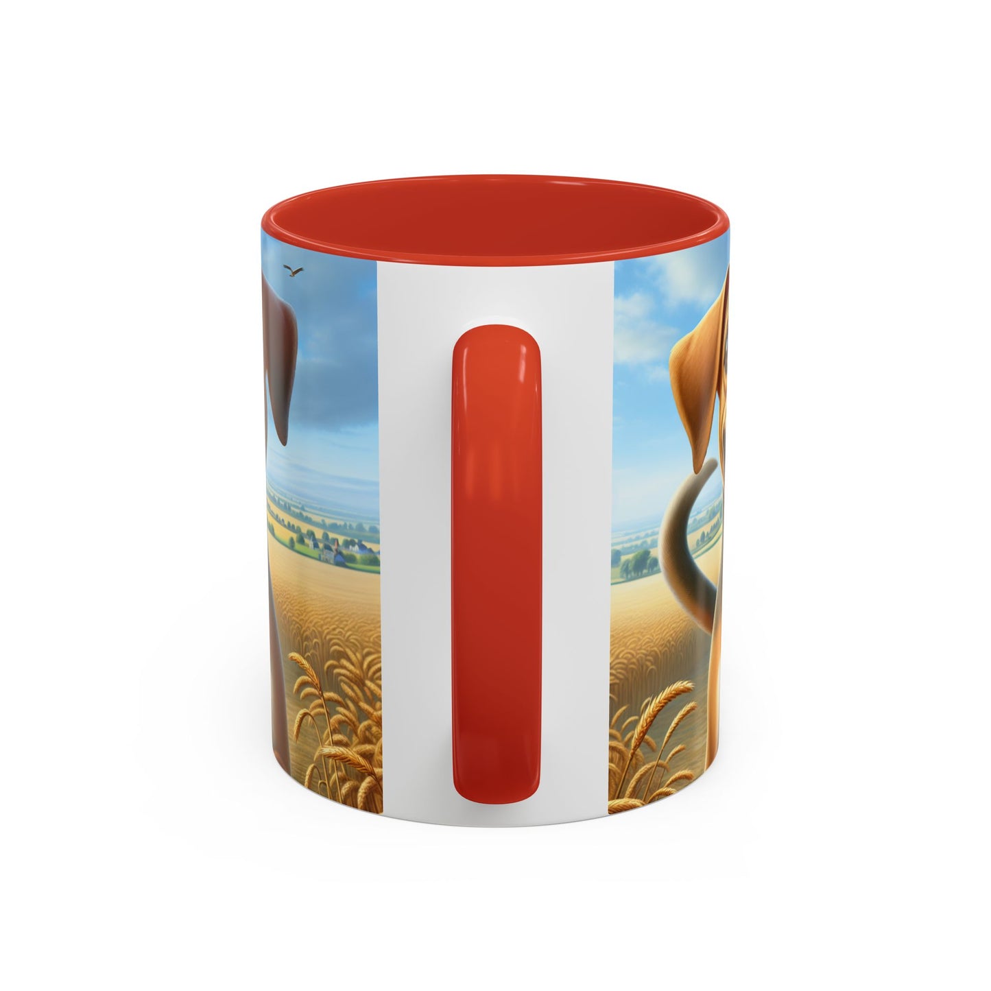 Banjara Hound Accent Coffee Mug - Perfect Gift for Dog Lovers