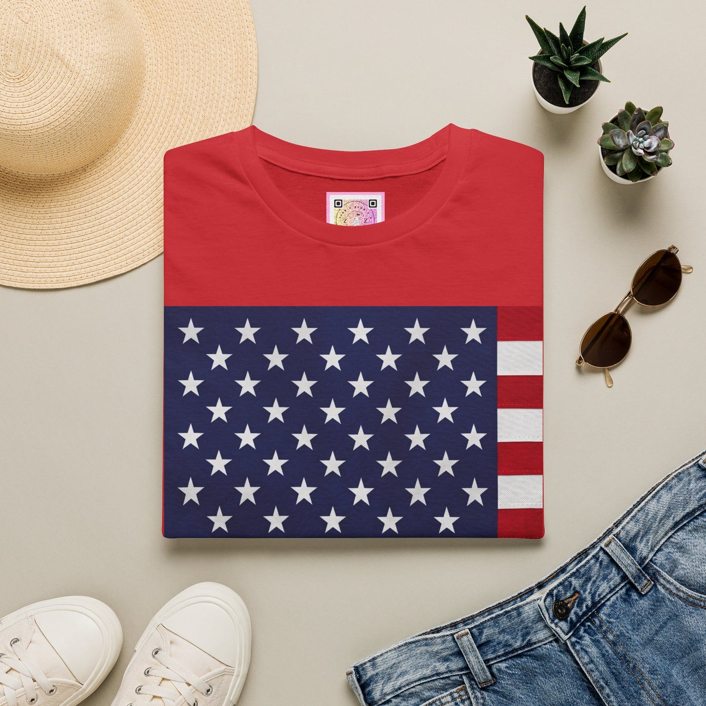 National Pride Soccer Fan Tee