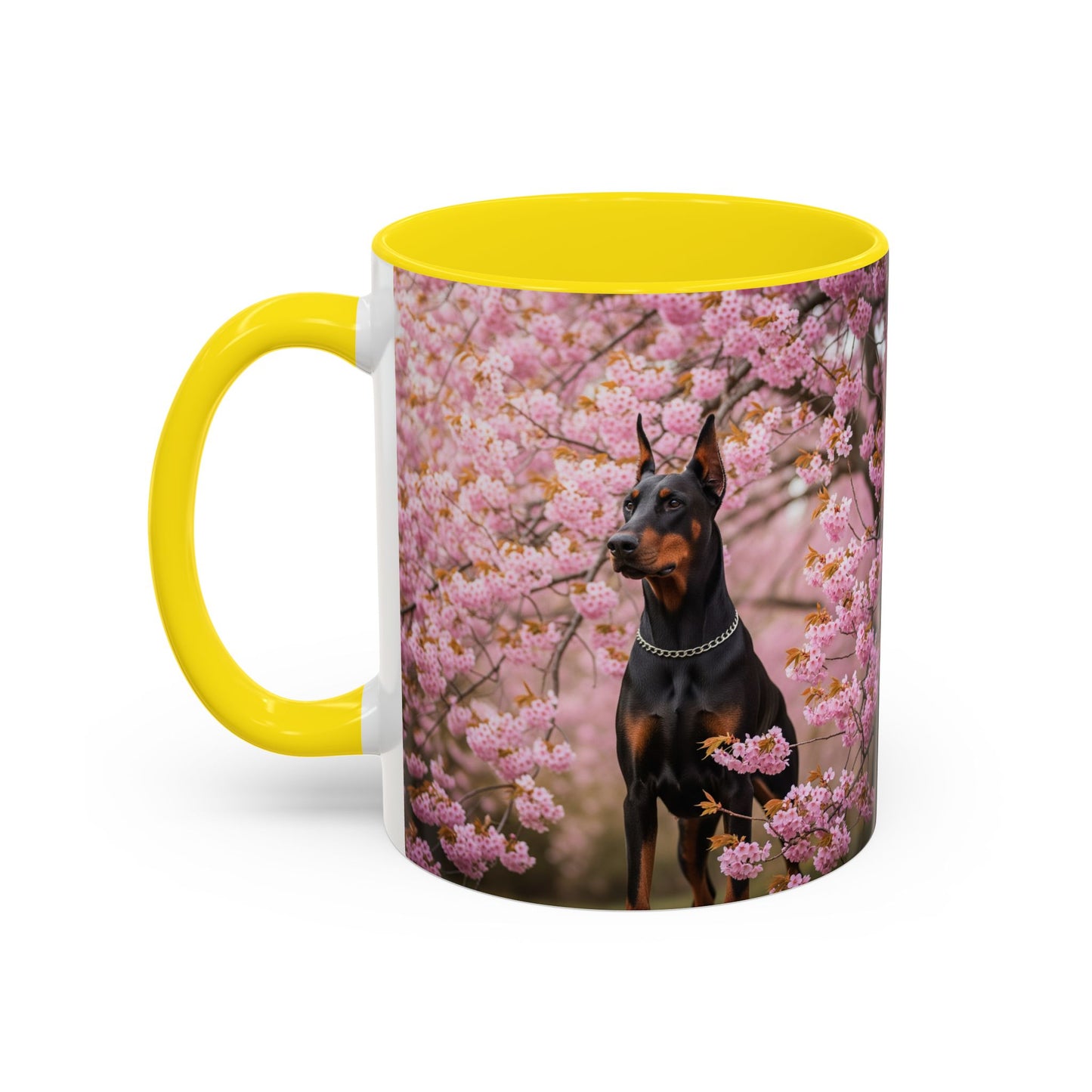 Doberman Accent Coffee Mug - Perfect Gift for Dog Lovers