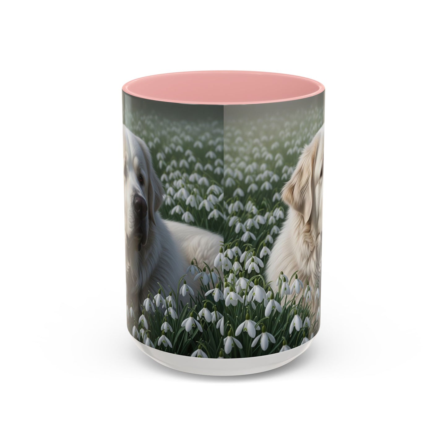 Mug à café avec motif de mastiff des Pyrénées - Cadeau idéal pour les amoureux des chiens