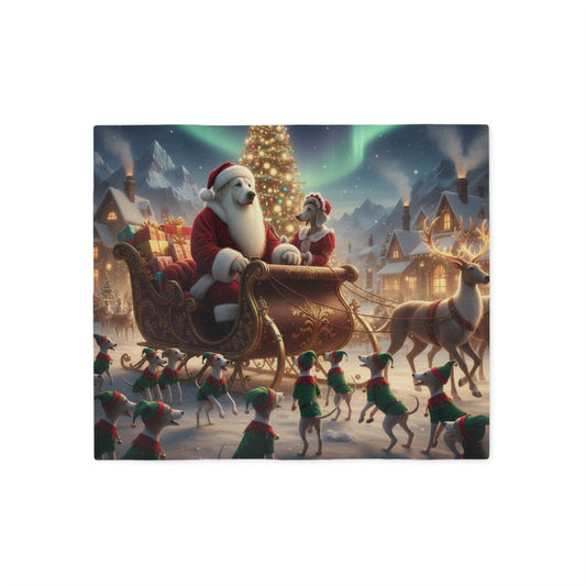 Santa's Sleigh Blanket