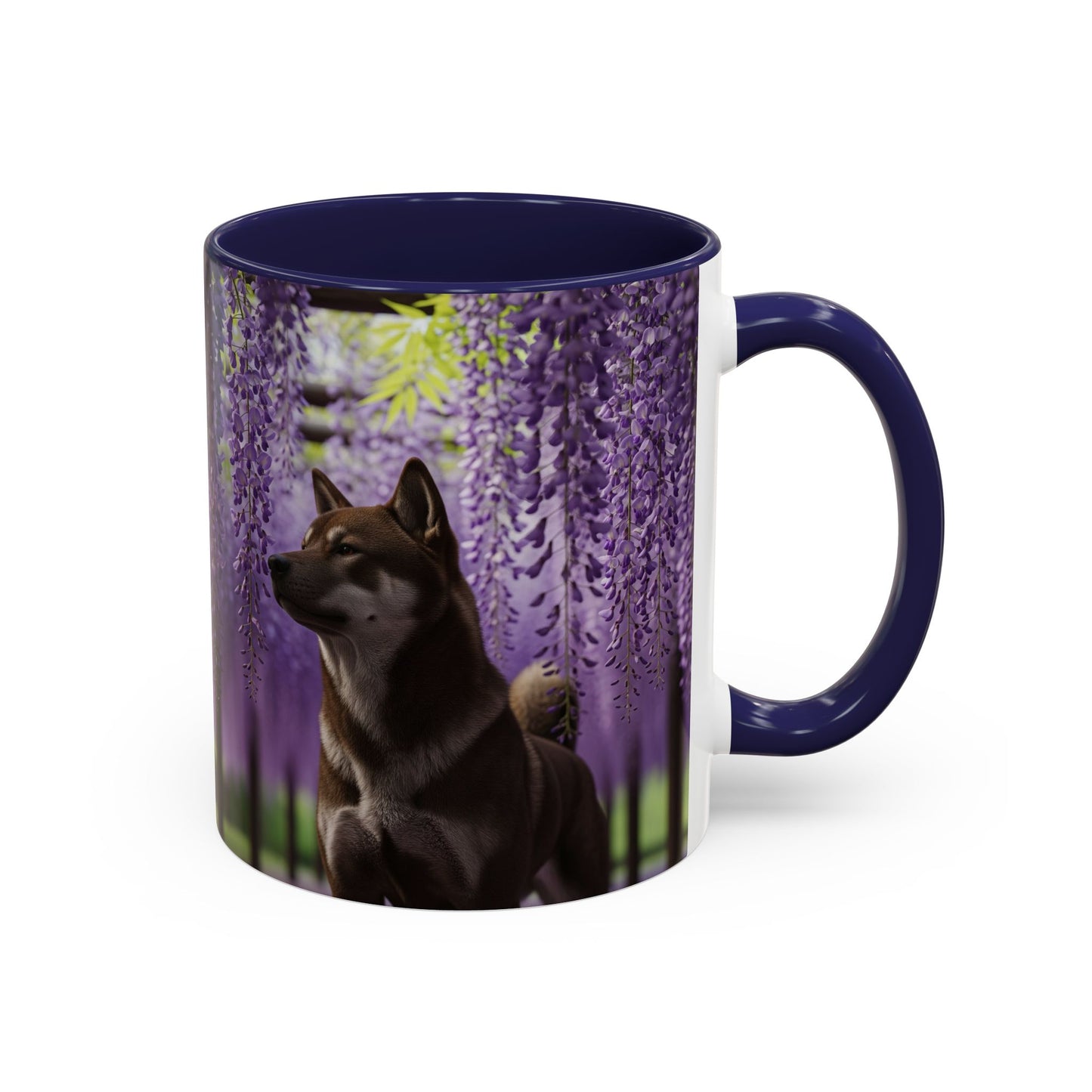 Mug à café Shikoku Accent - Cadeau idéal pour les amoureux des chiens