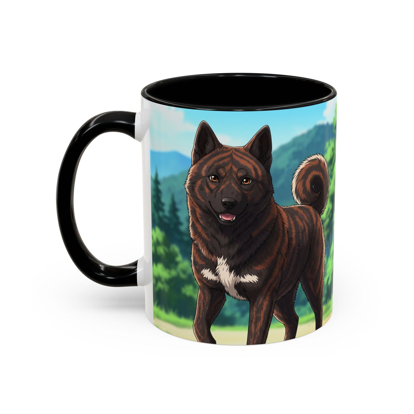 Mug à café Kai Ken Accent - Le cadeau idéal pour les amoureux des chiens